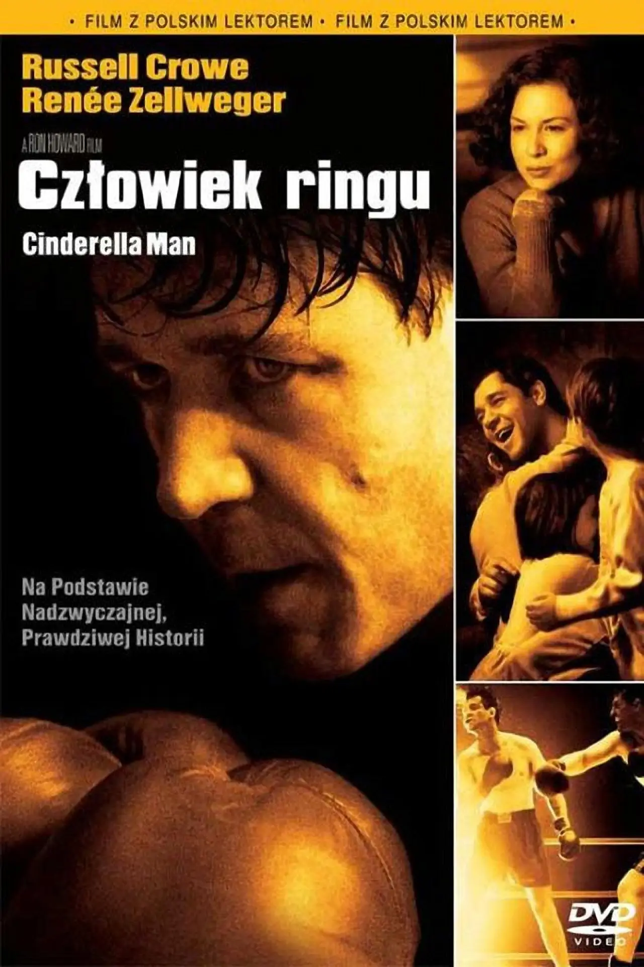 Plakat filmowy "Człowiek ringu"