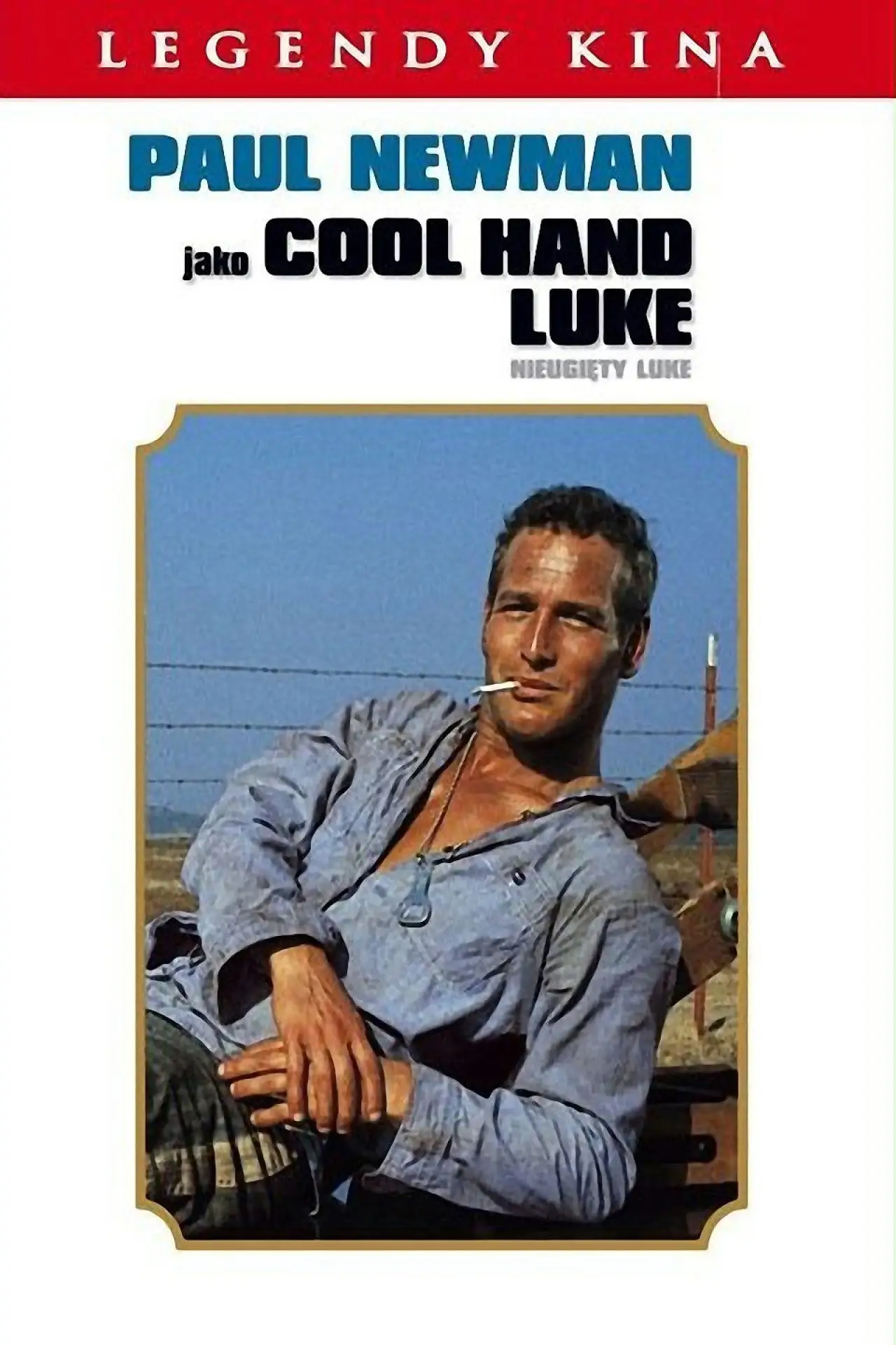 Plakat filmowy "Nieugięty Luke"