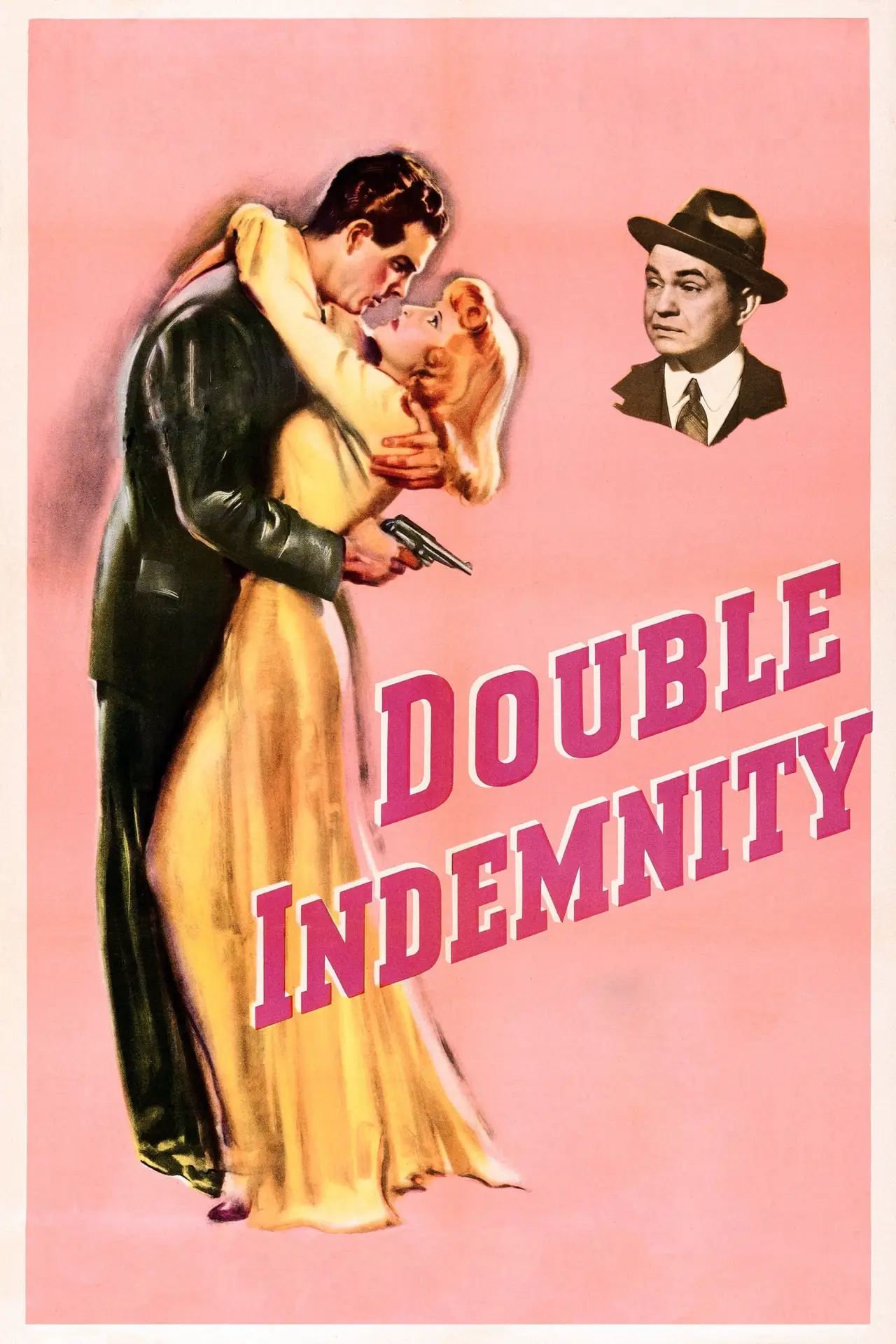 Plakat filmowy "Podwójne ubezpieczenie"