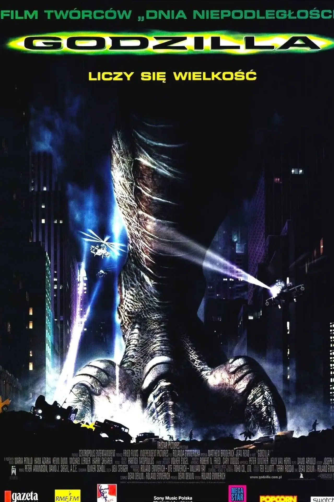 Plakat filmowy "Godzilla"