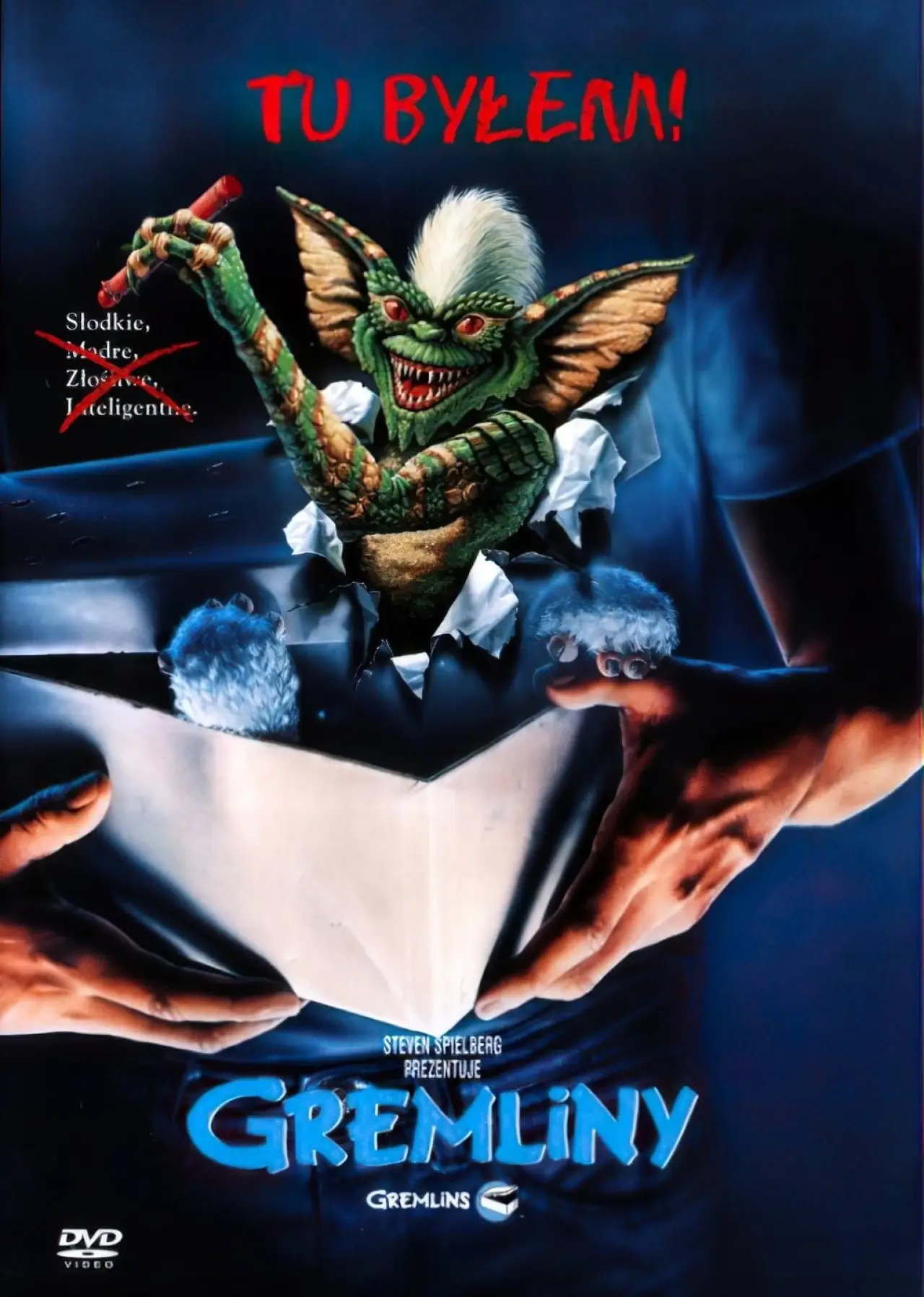 Plakat filmowy "Gremliny rozrabiają"
