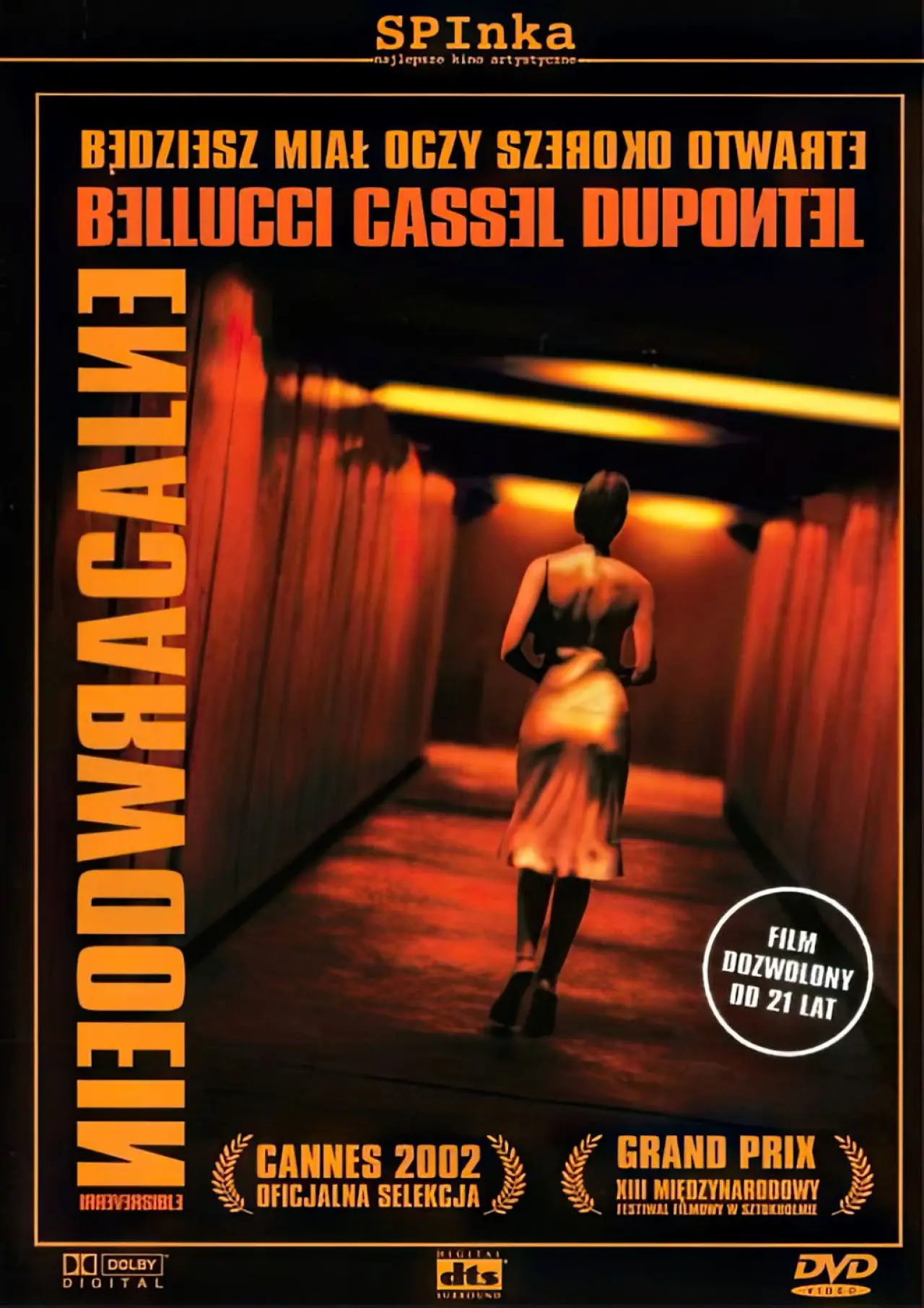 Plakat filmowy "Nieodwracalne"