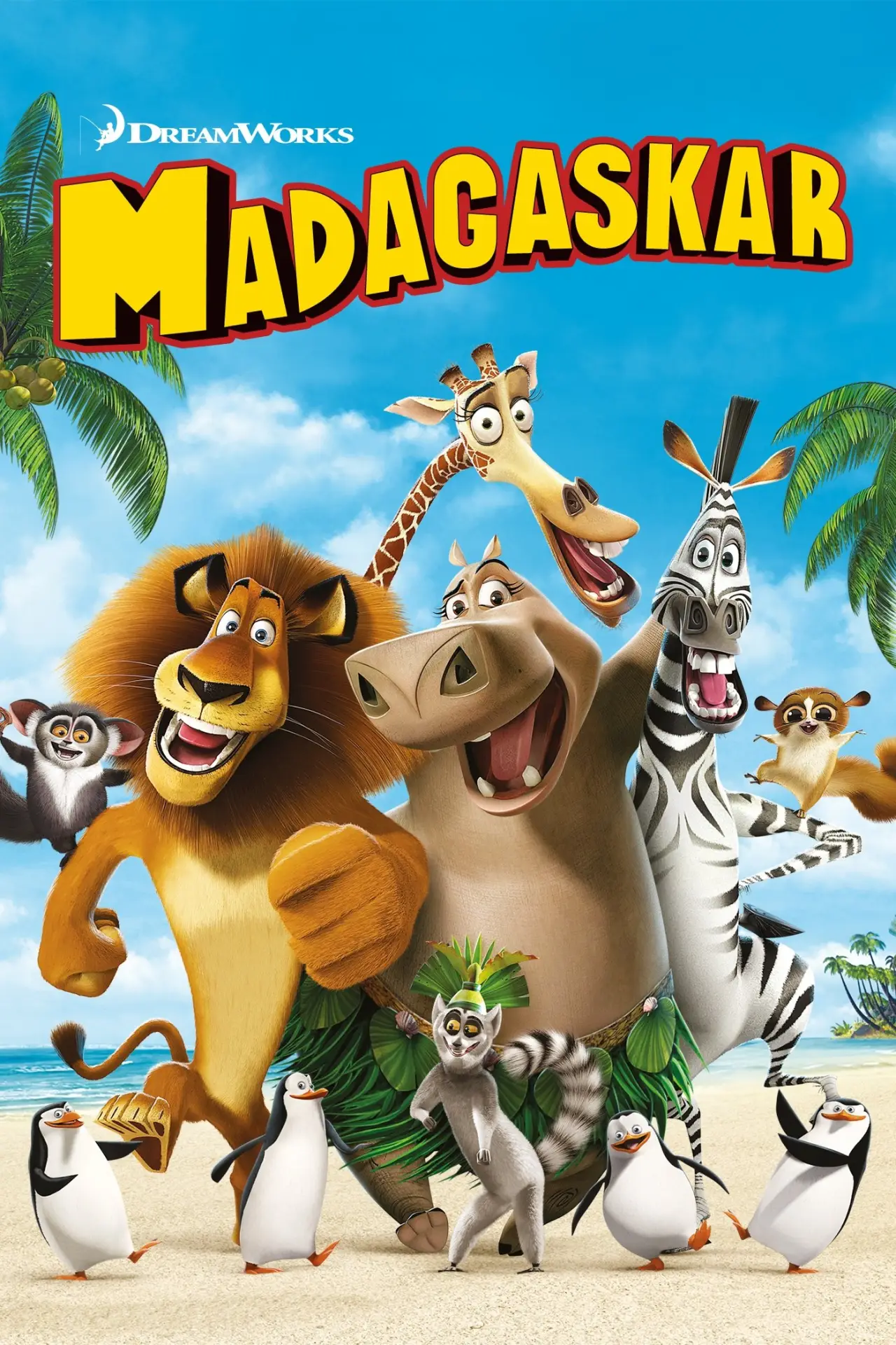 Plakat filmowy "Madagaskar"