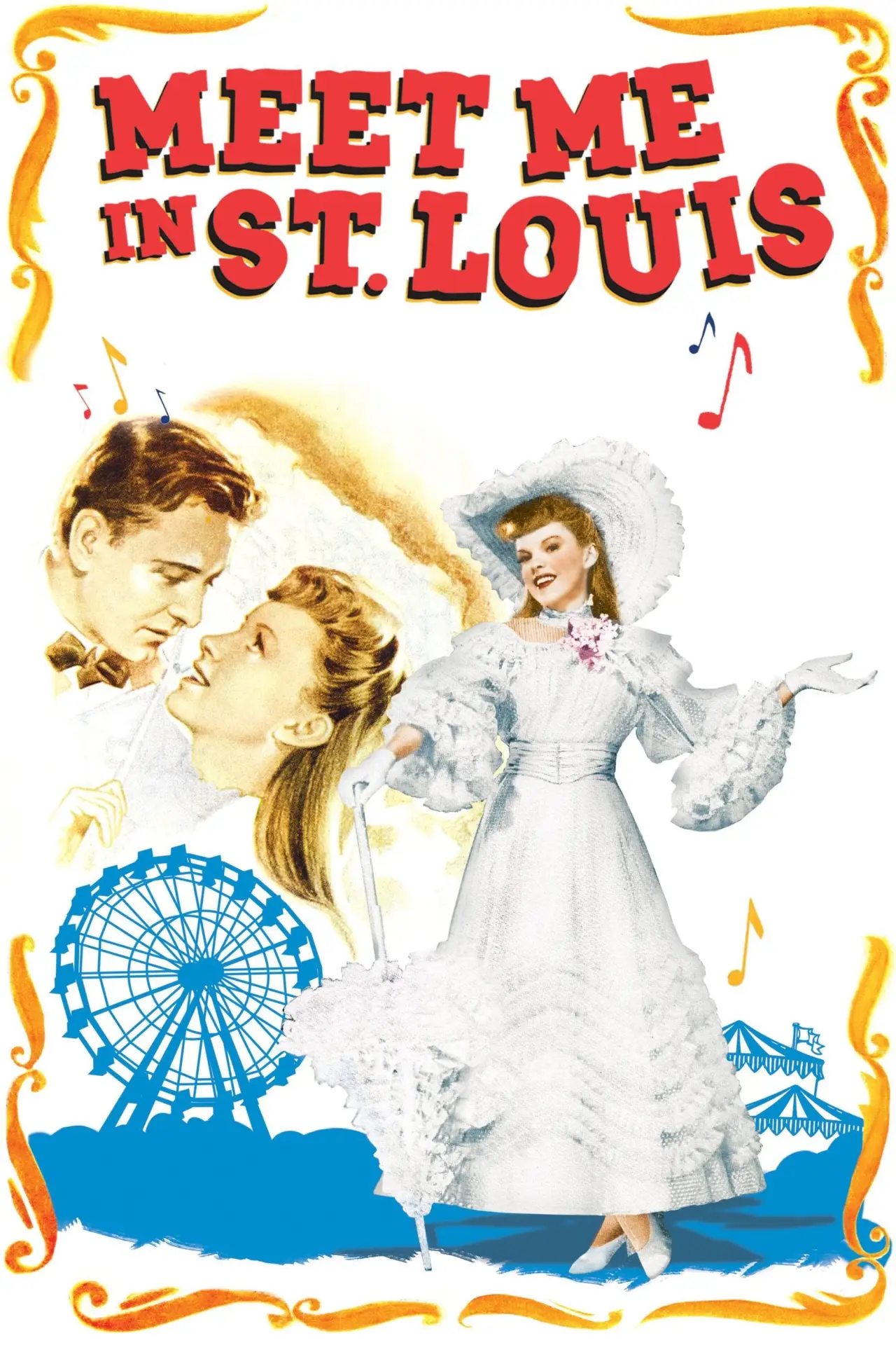 Plakat filmowy "Spotkajmy się w St. Louis"