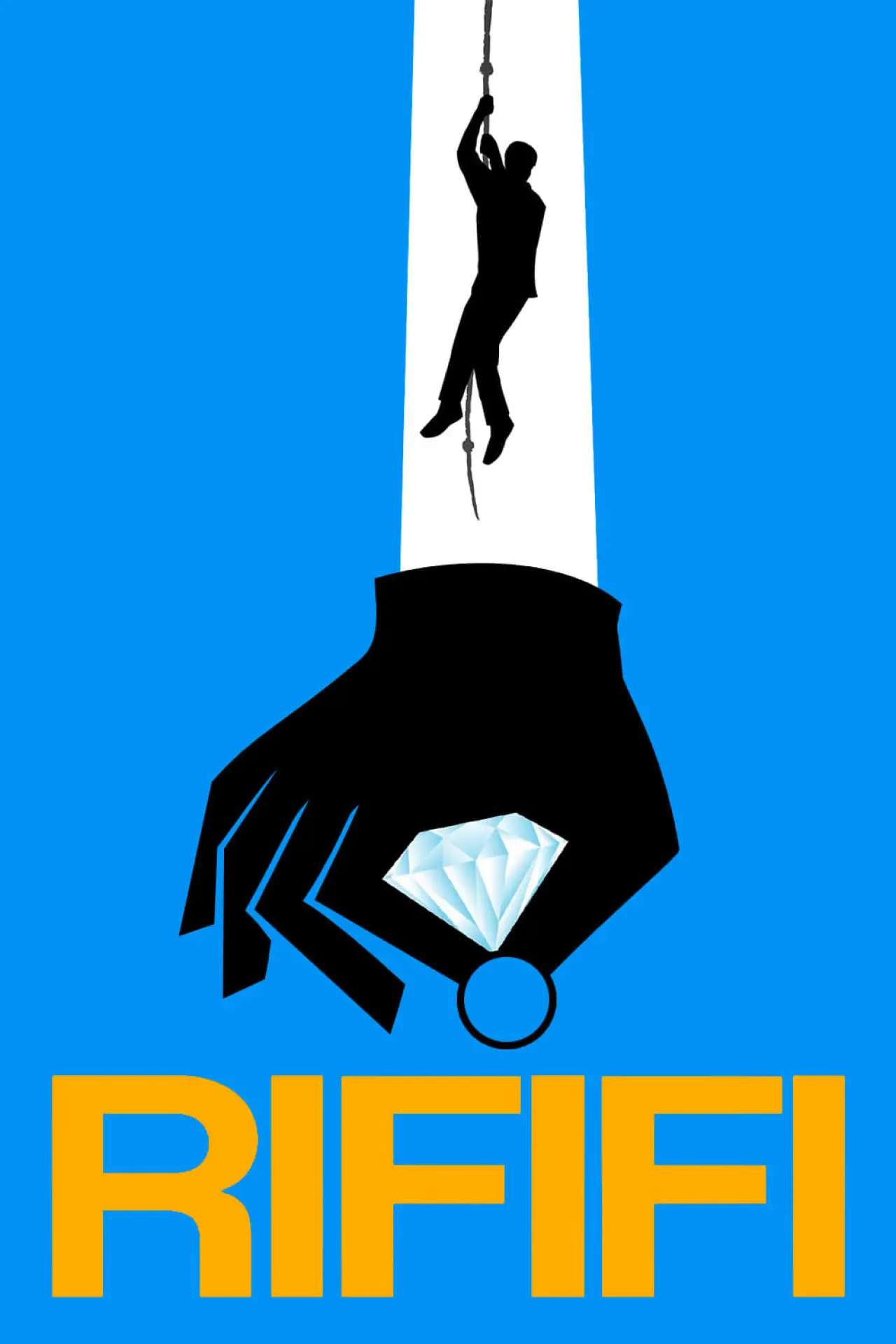 Plakat filmowy "Rififi"