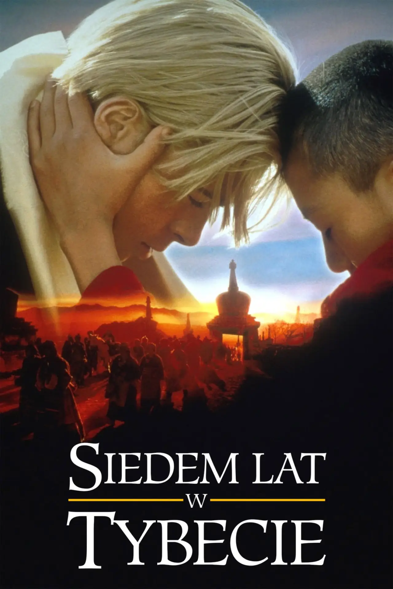 Plakat filmowy "Siedem lat w Tybecie"