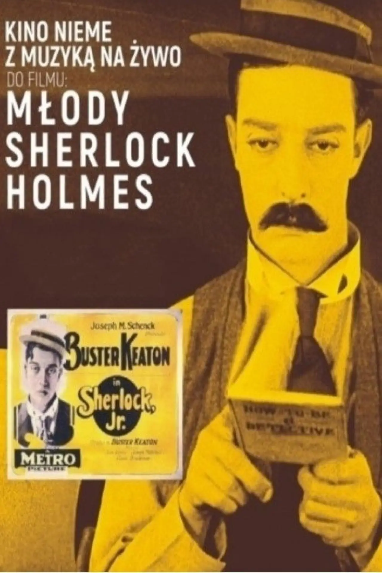 Plakat filmowy "Mlody Sherlock Holmes"