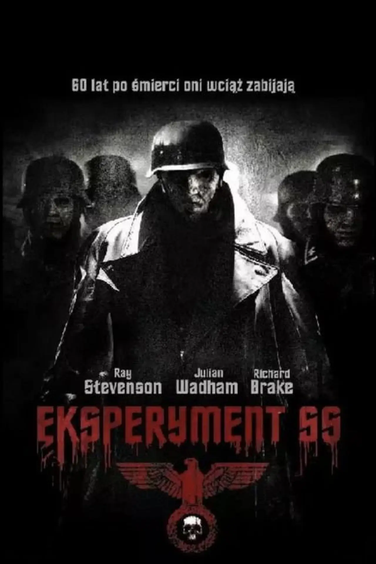 Plakat filmowy "Eksperyment SS"