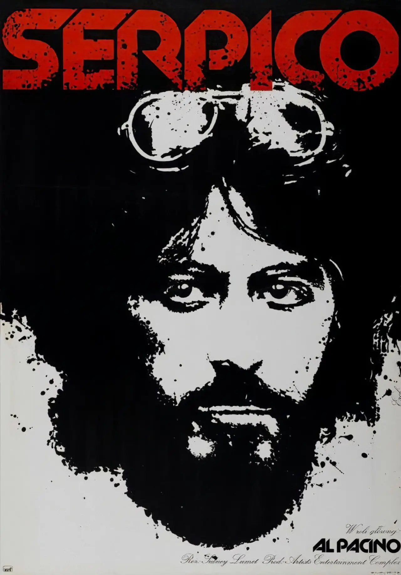 Plakat filmowy "Serpico"