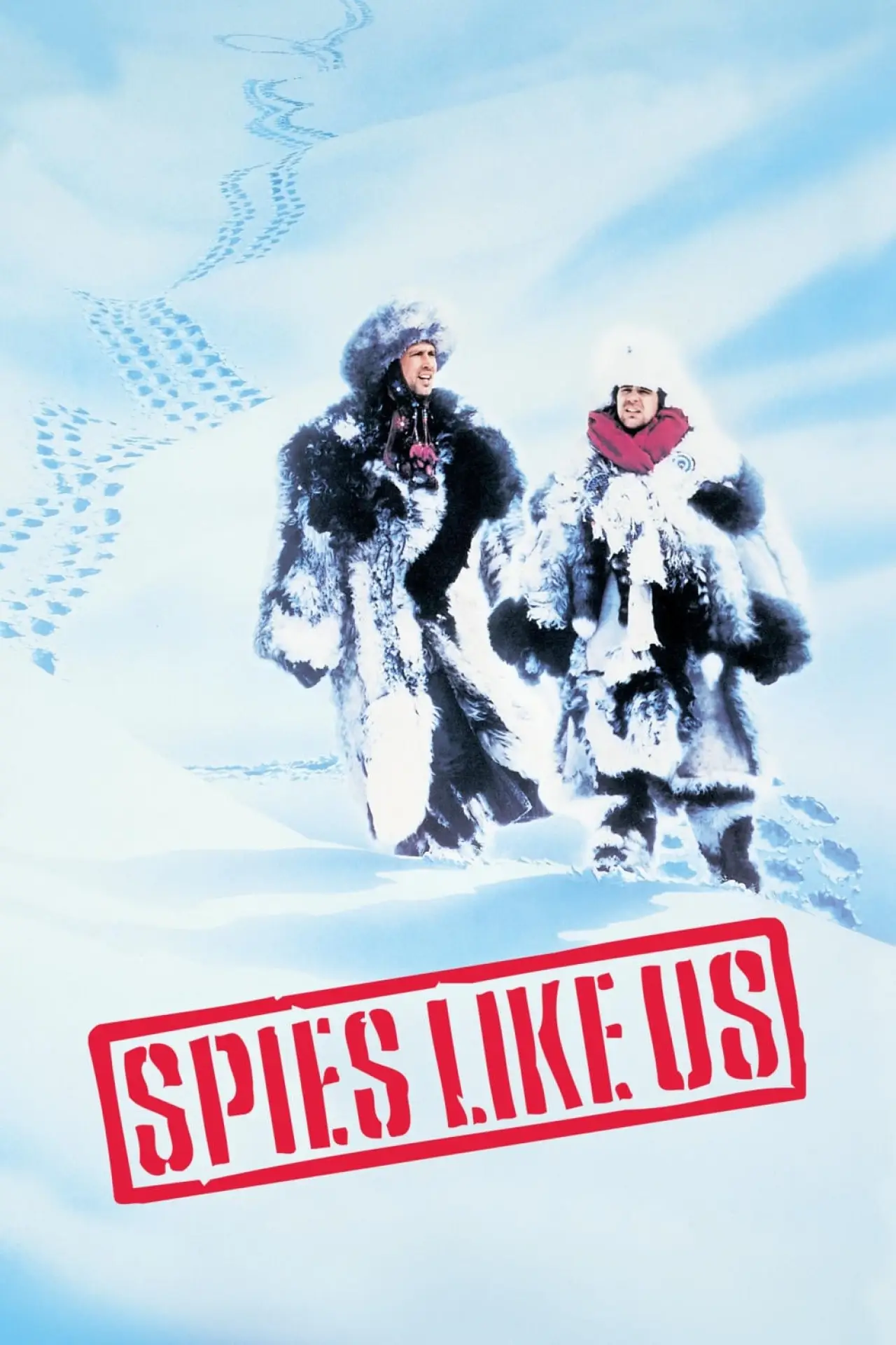 Plakat filmowy "Szpiedzy tacy jak my"