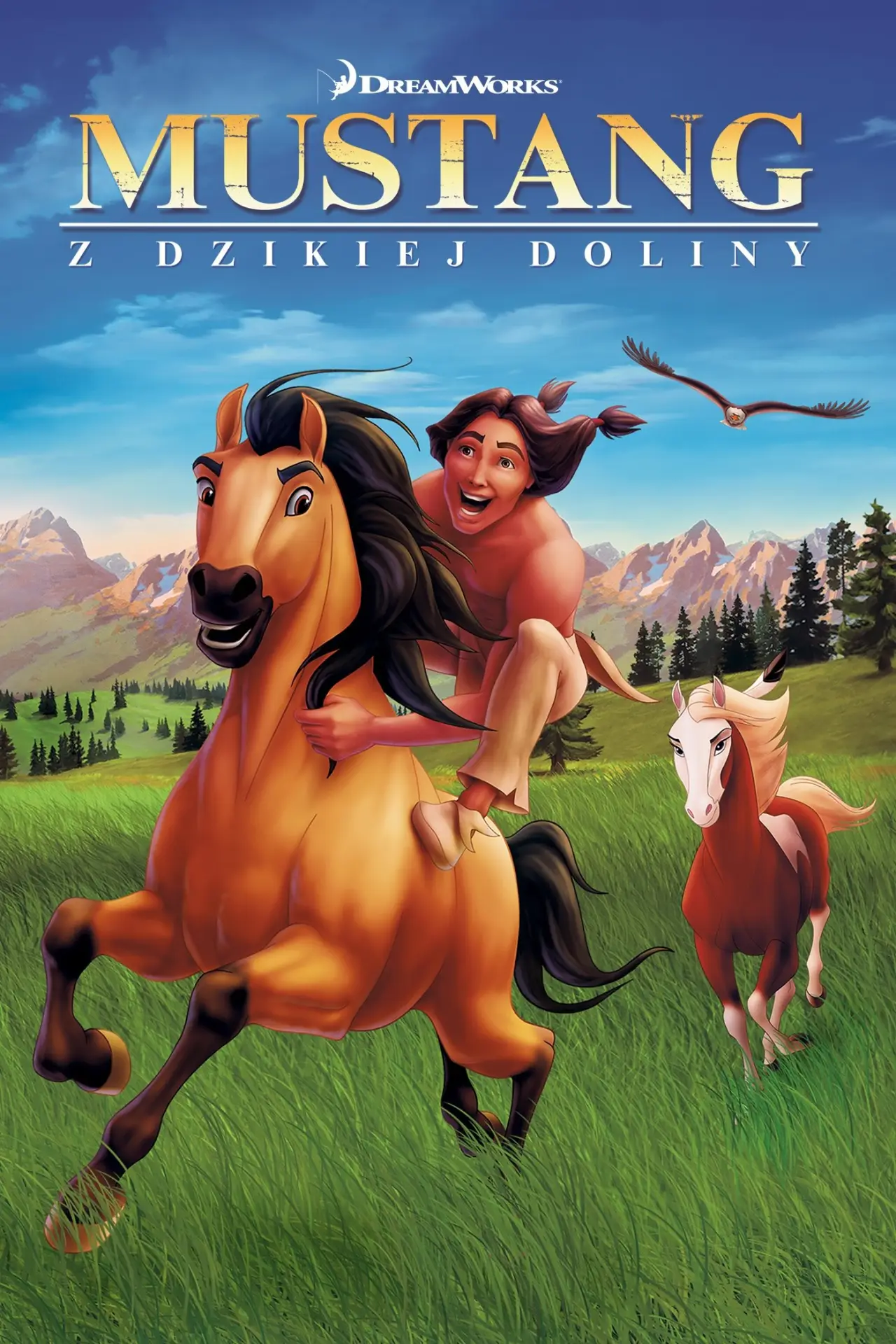 Plakat filmowy "Mustang z Dzikiej Doliny"