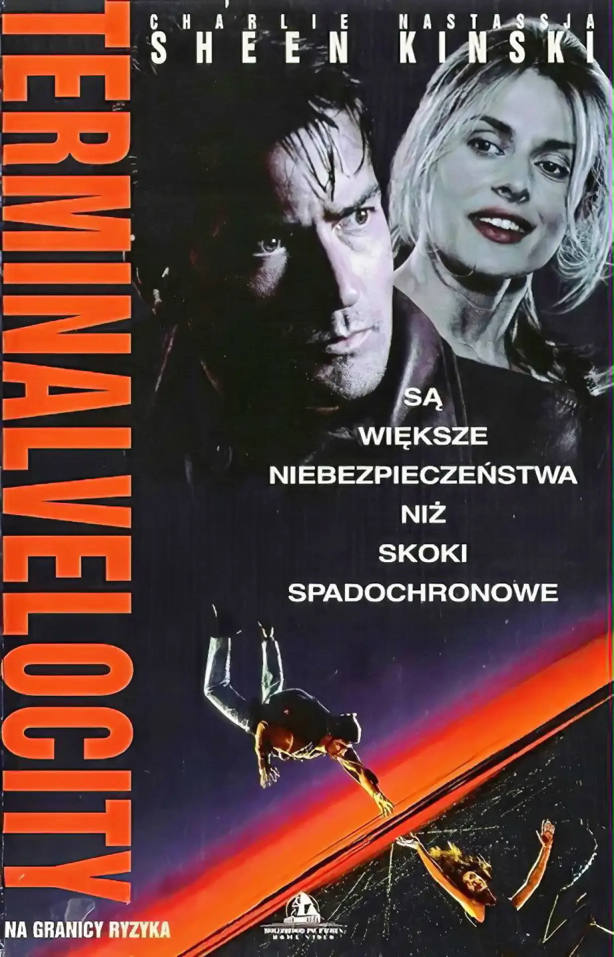 Plakat filmowy "Na granicy ryzyka"