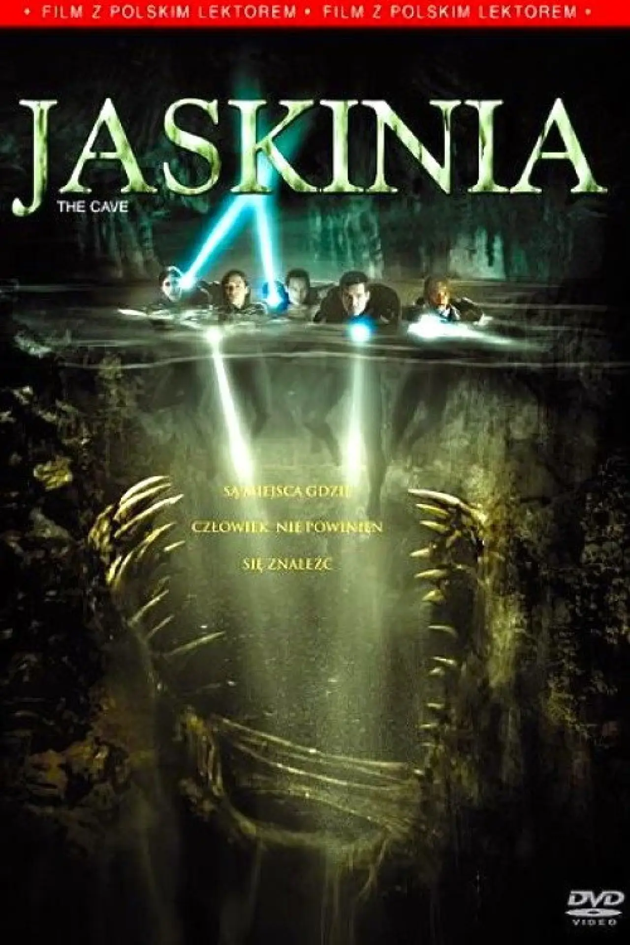 Plakat filmowy "Jaskinia"