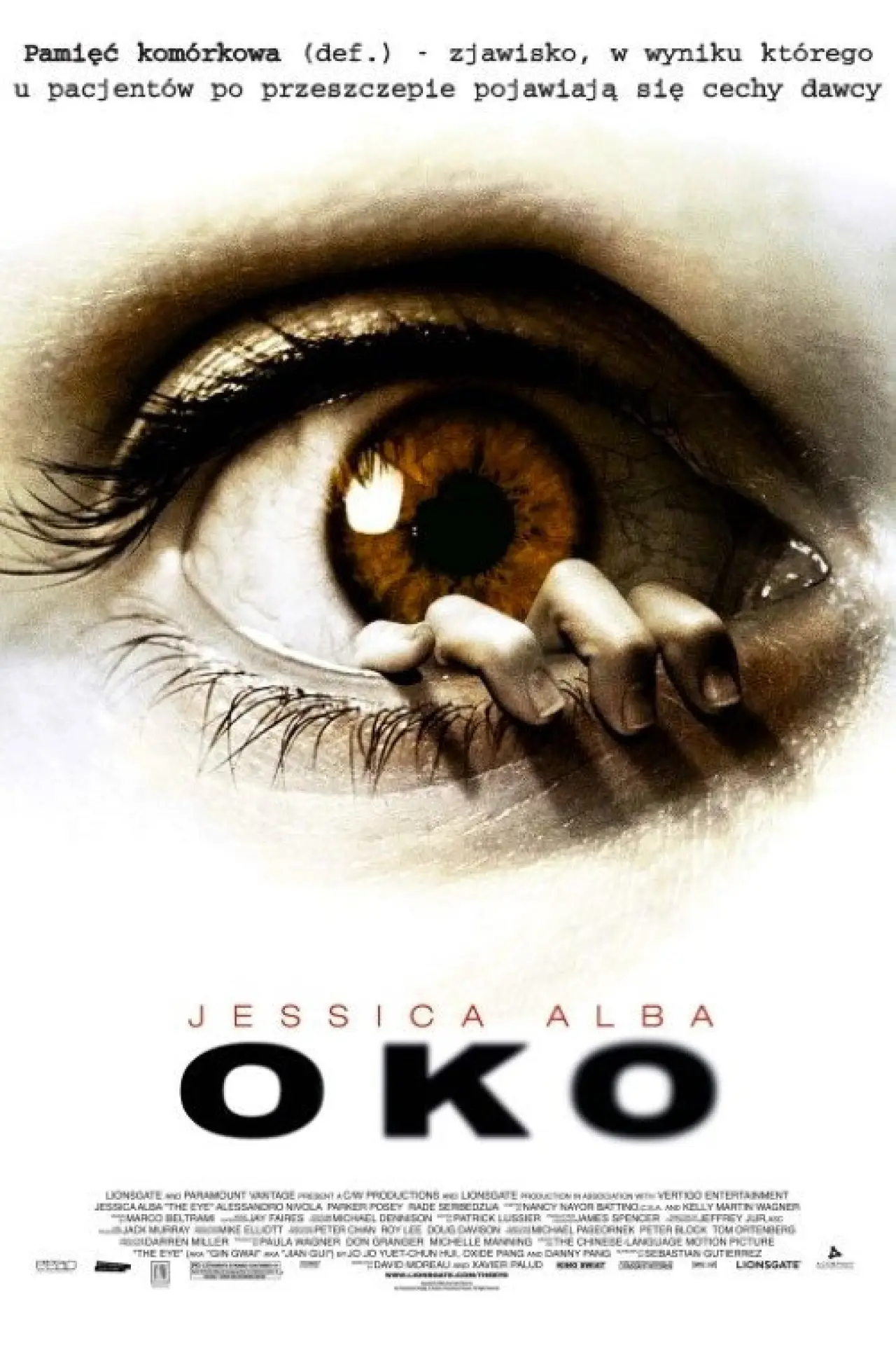 Plakat filmowy "Oko"