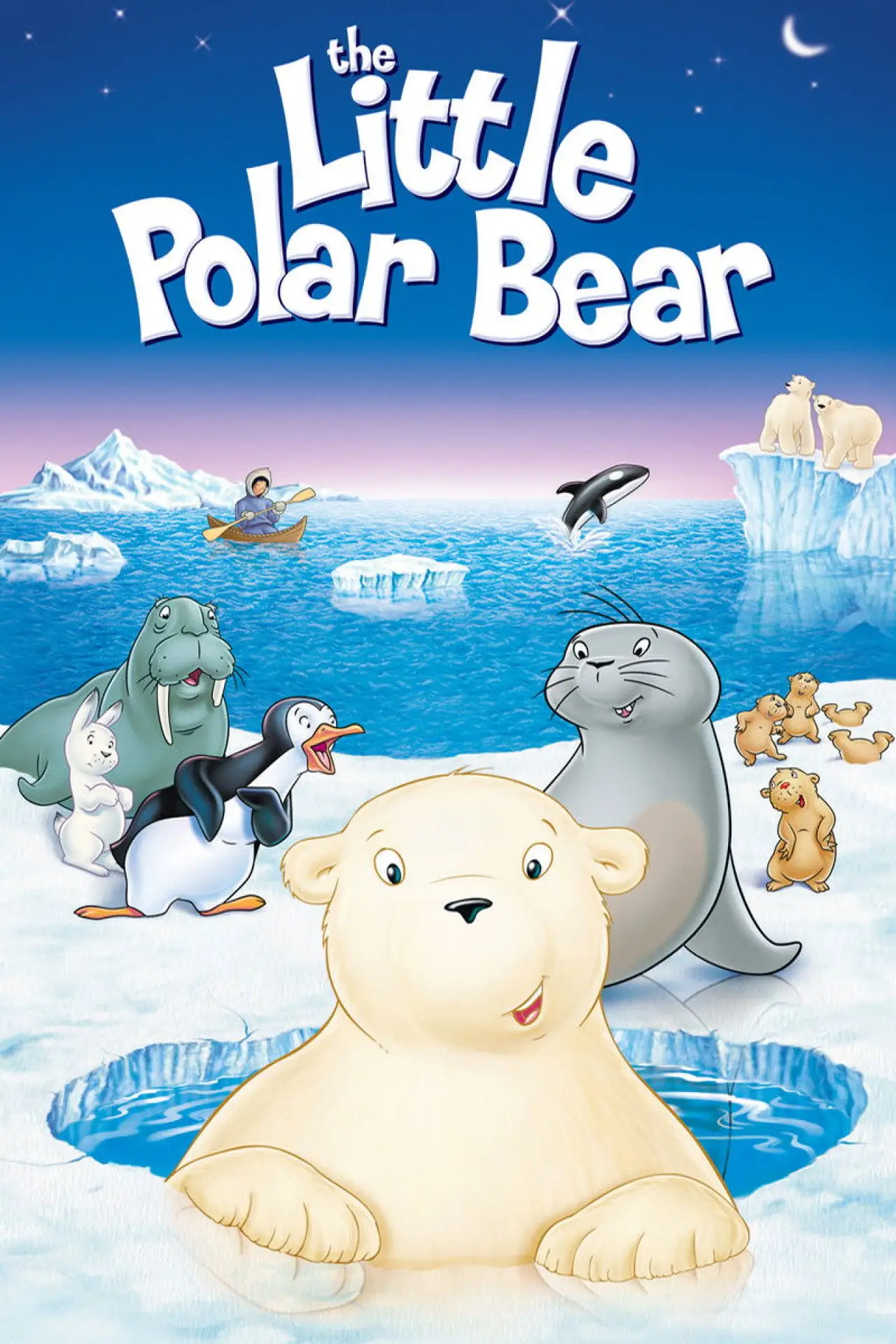 Plakat filmowy "Mały miś polarny"
