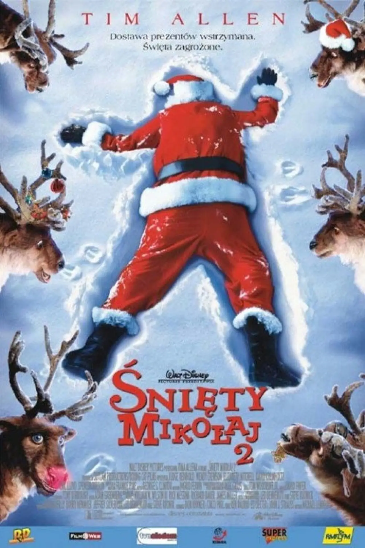 Plakat filmowy "Śnięty Mikołaj 2"