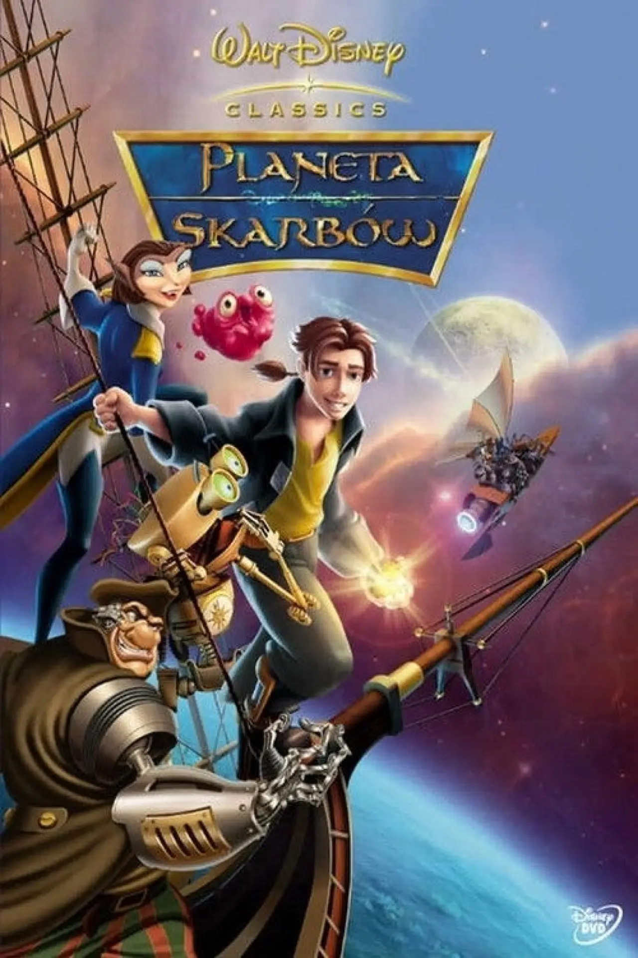 Plakat filmowy "Planeta skarbów"