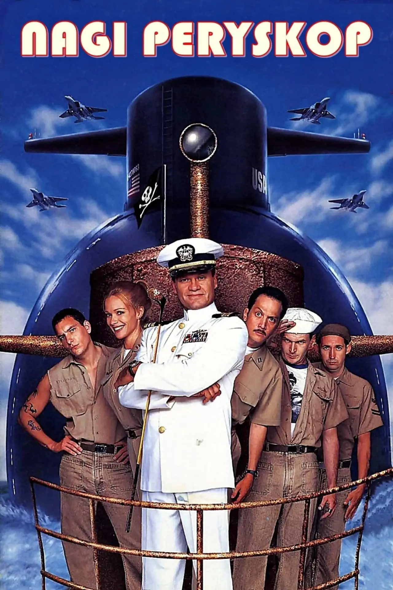 Plakat filmowy "Nagi peryskop"