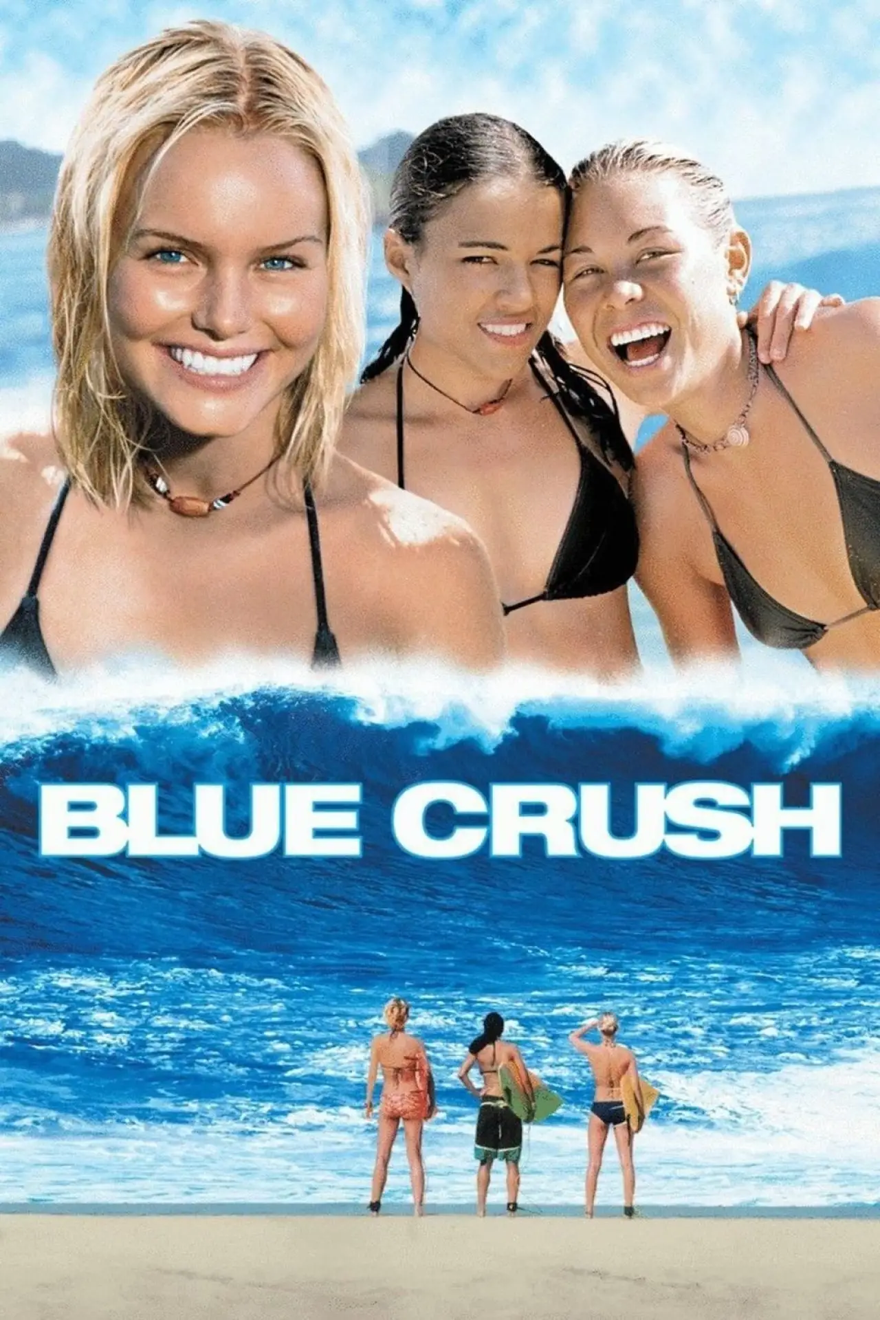 Plakat filmowy "Błękitna fala"
