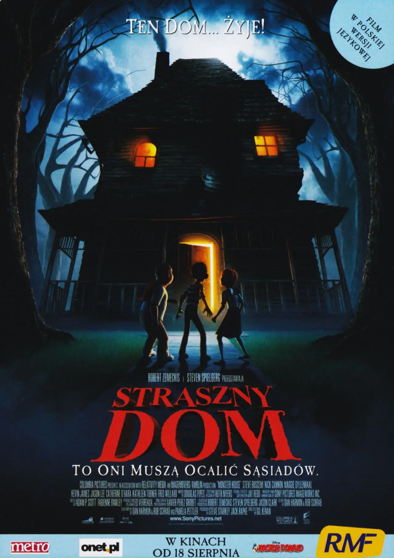 Plakat filmowy "Straszny dom"