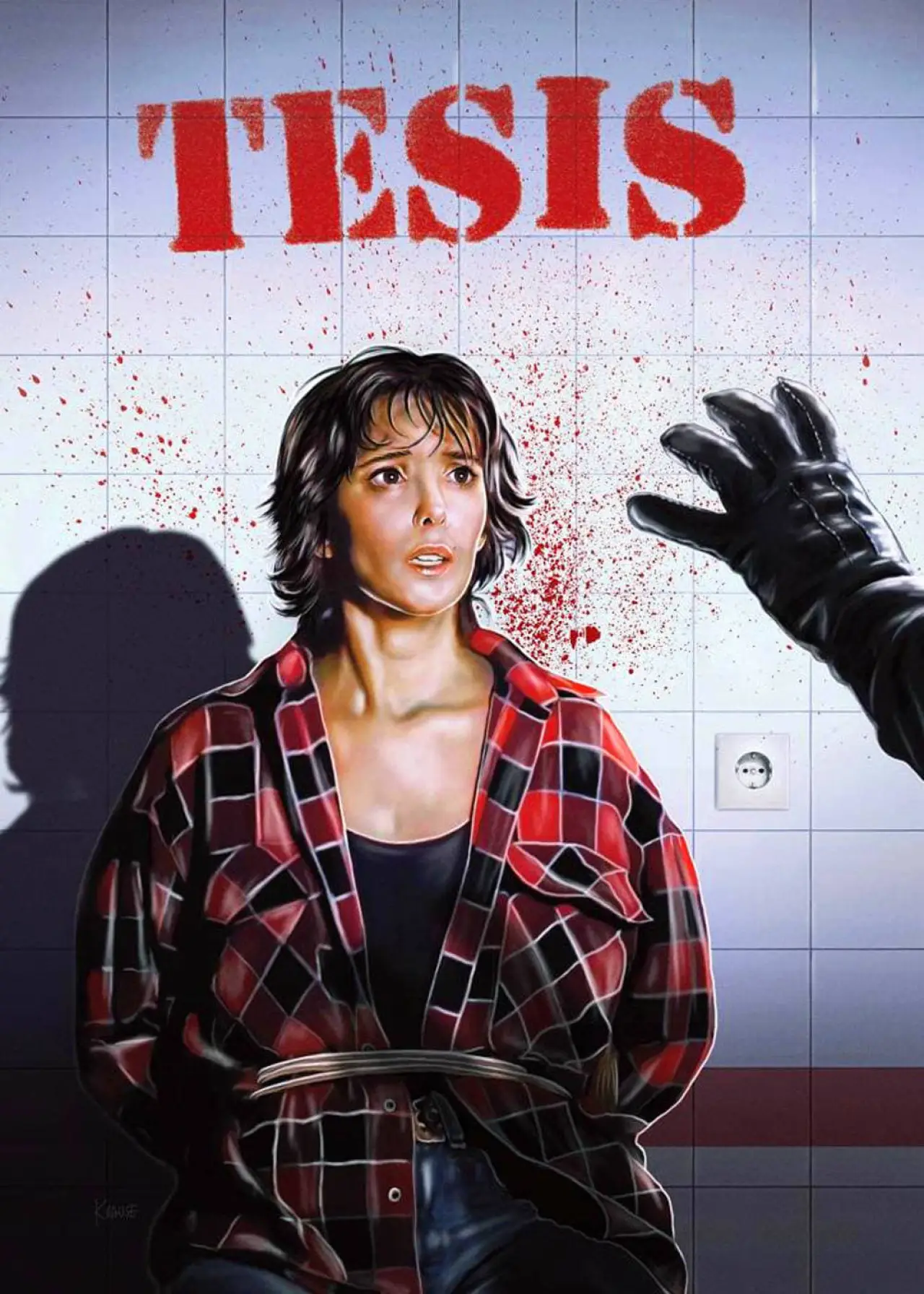 Plakat filmowy "Teza"