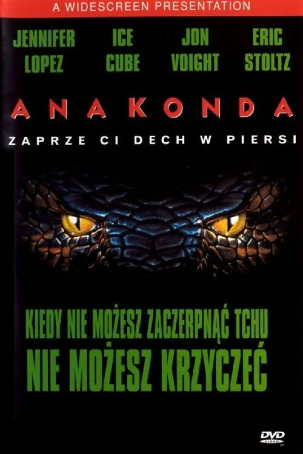 Plakat filmowy "Anakonda"
