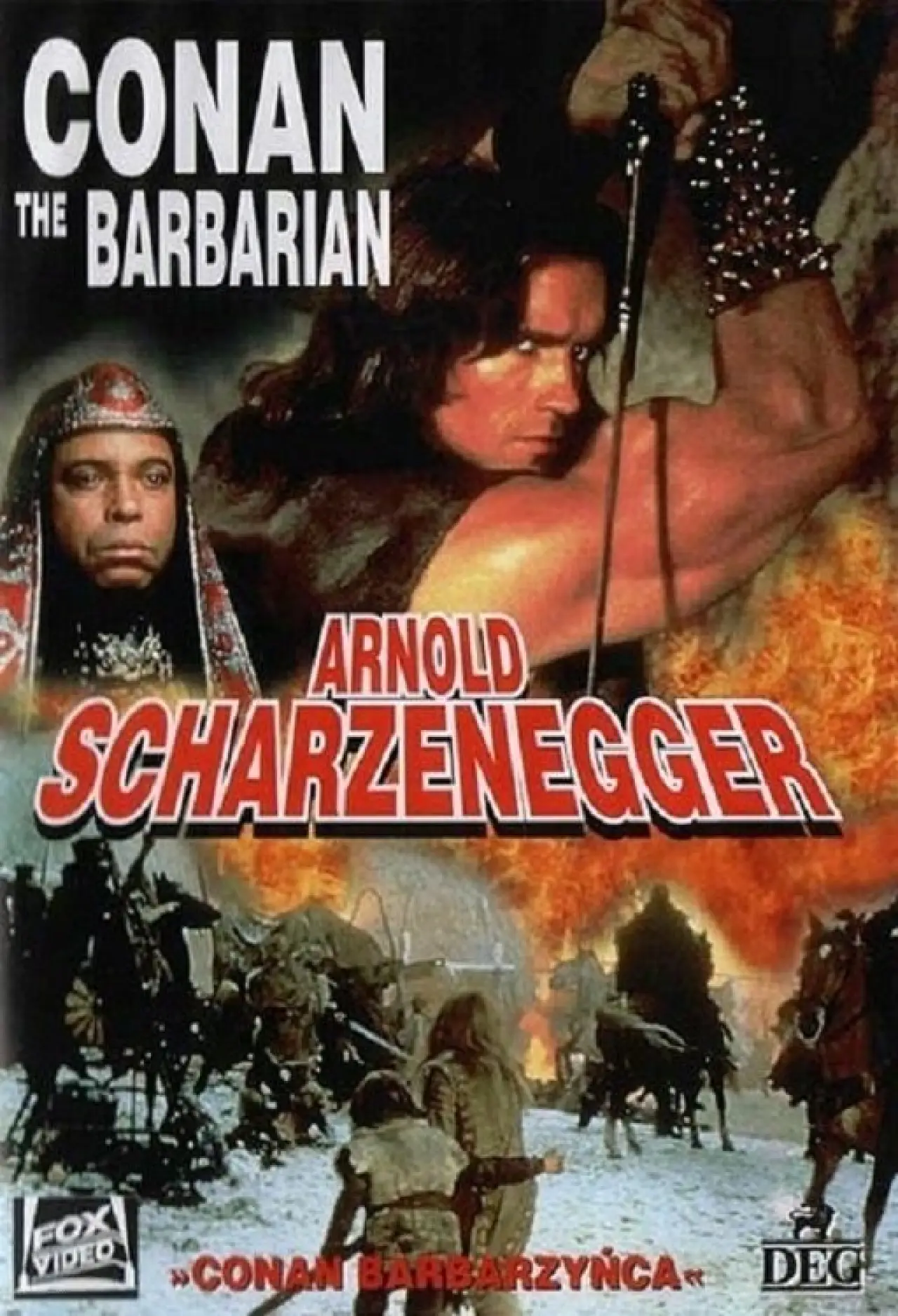Plakat filmowy "Conan Barbarzyńca"