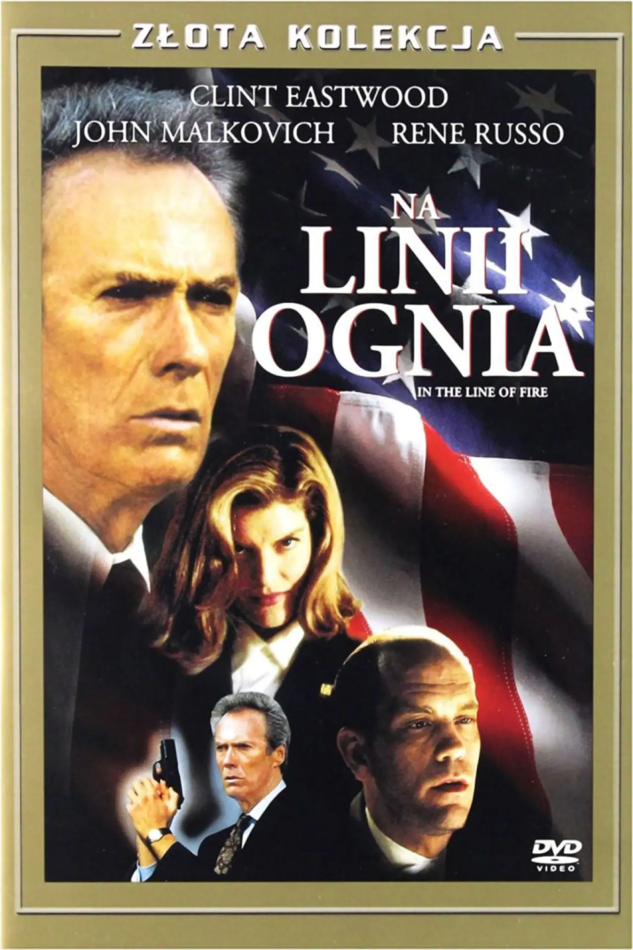 Plakat filmowy "Na linii ognia"