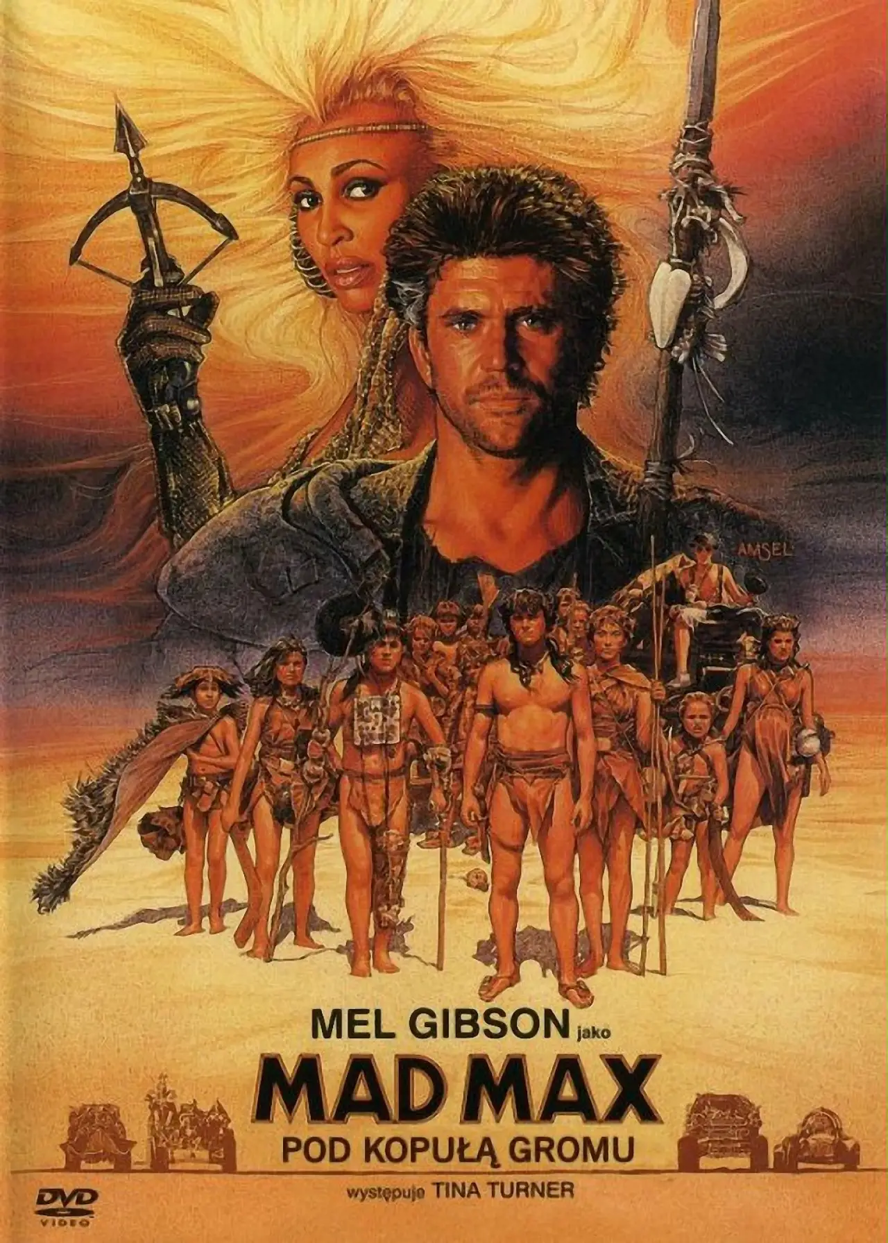 Plakat filmowy "Mad Max pod Kopułą Gromu"