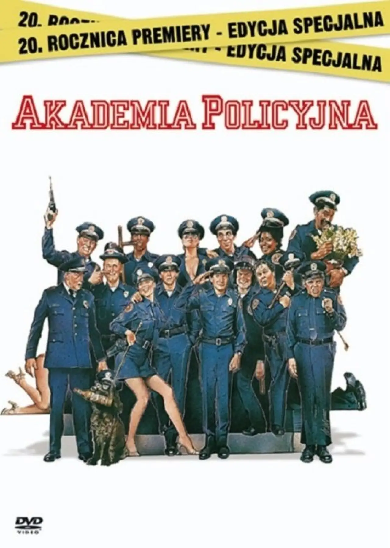 Plakat filmowy "Akademia policyjna"