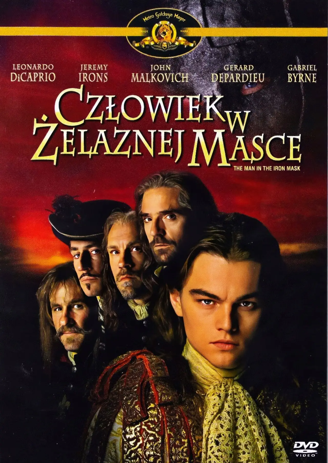 Plakat filmowy "Człowiek w żelaznej masce"