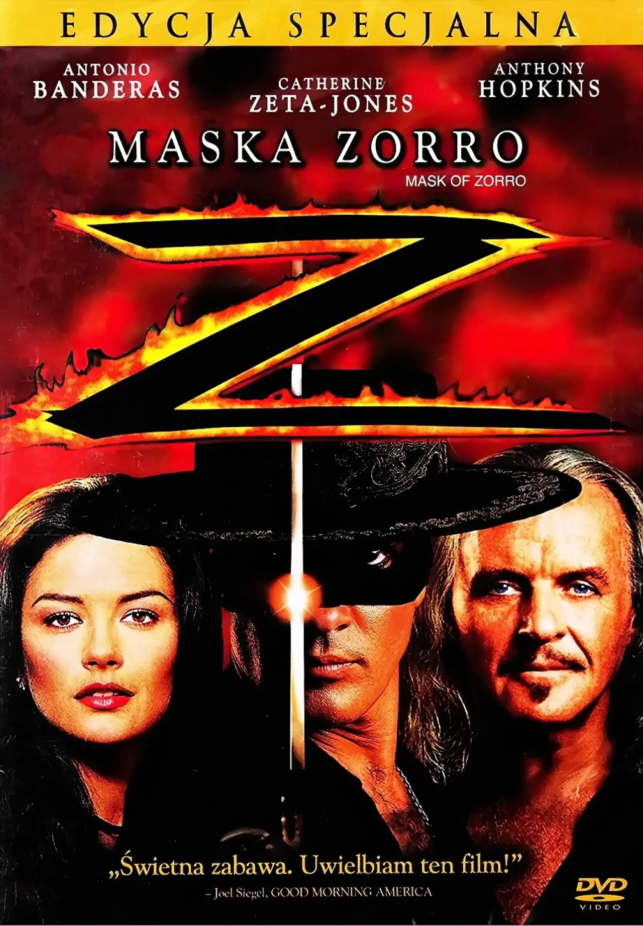 Plakat filmowy "Maska Zorro"