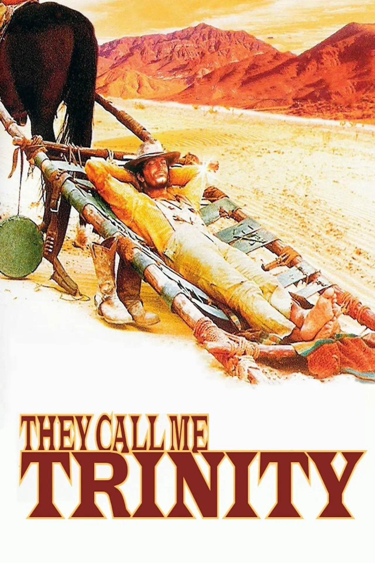 Plakat filmowy "Nazywają mnie Trinity"