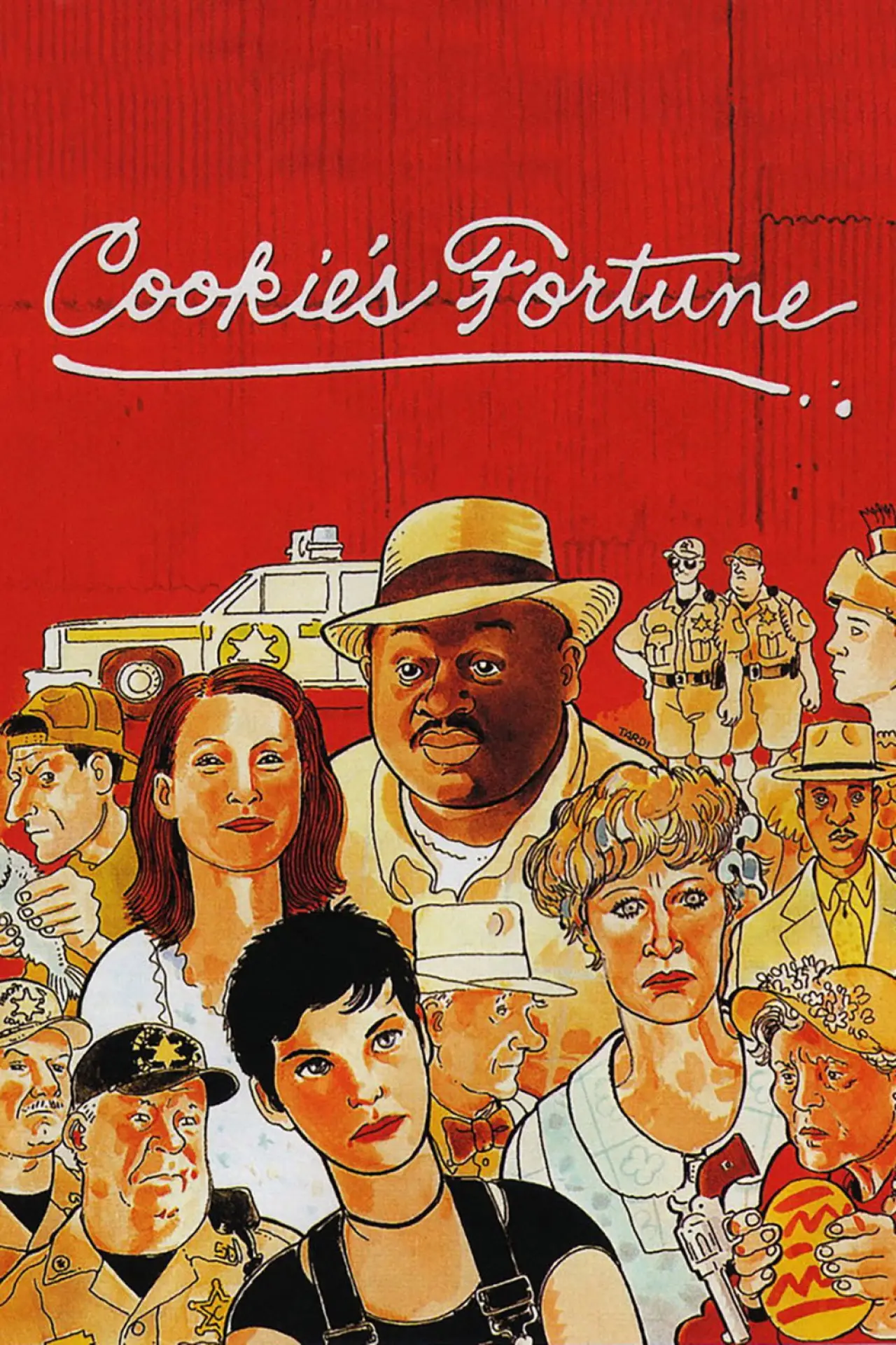 Plakat filmowy "Kto zabił ciotkę Cookie?"