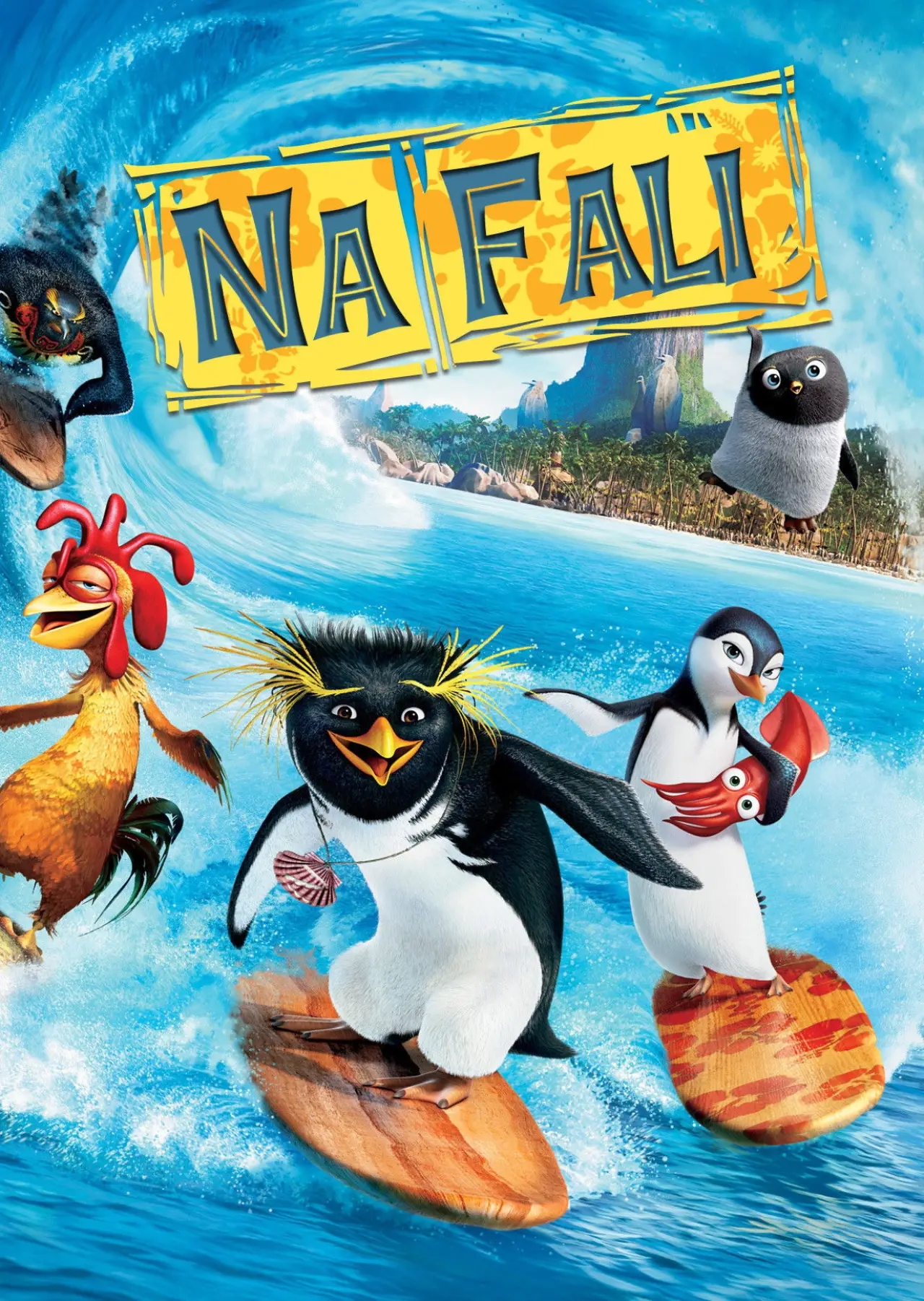 Plakat filmowy "Na fali"