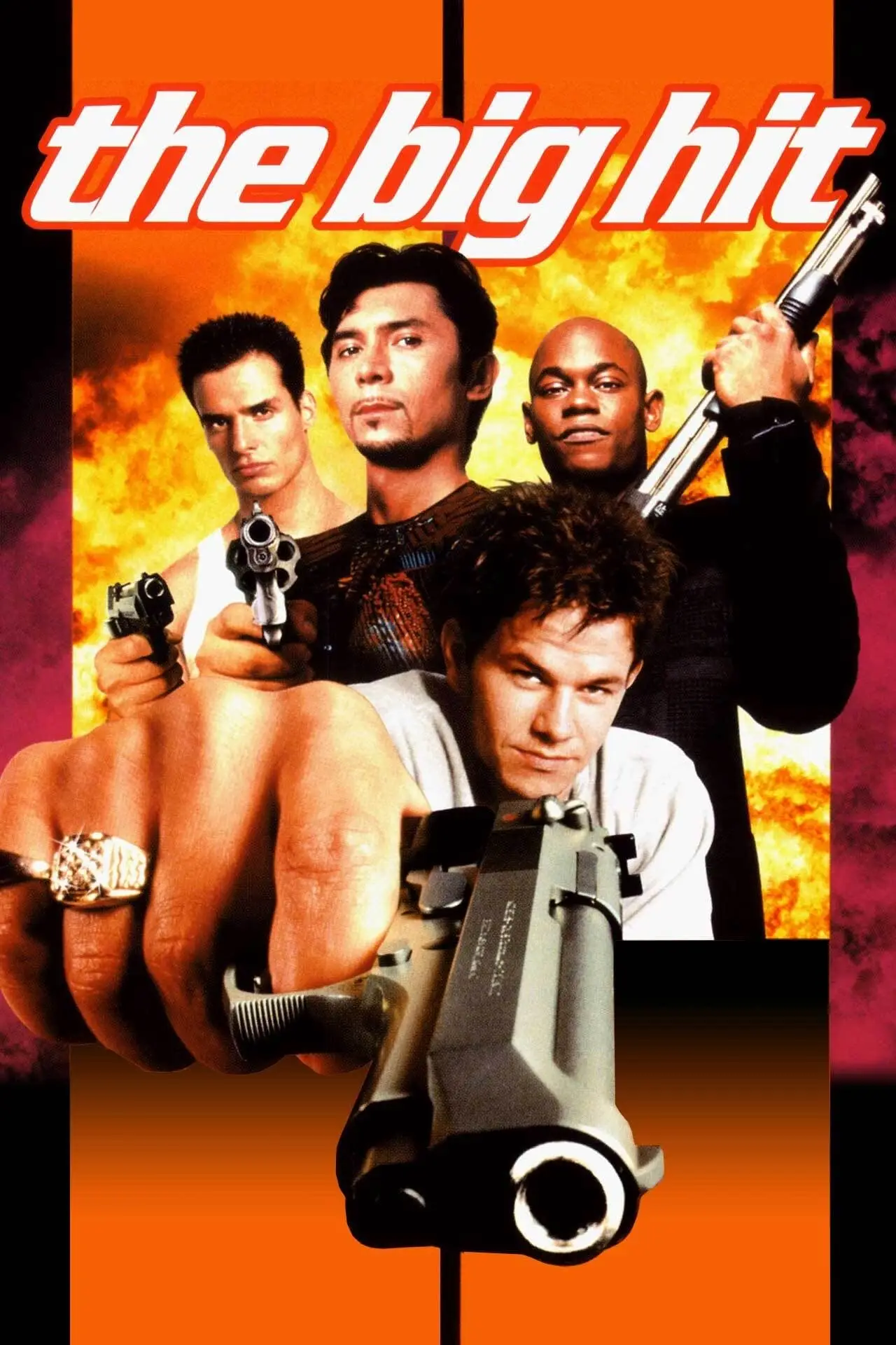 Plakat filmowy "Mocne Uderzenie"