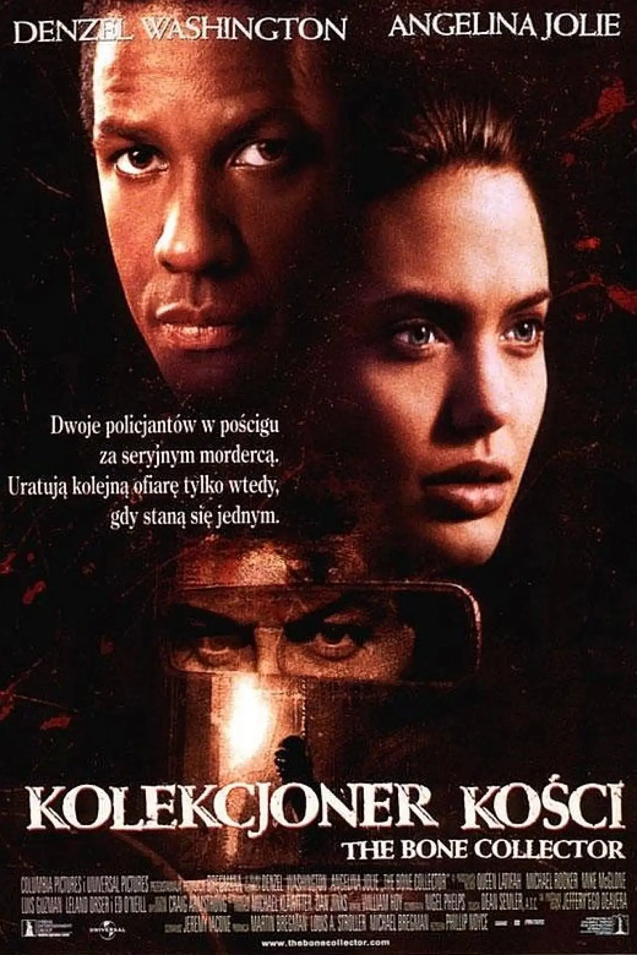 Plakat filmowy "Kolekcjoner Kości"