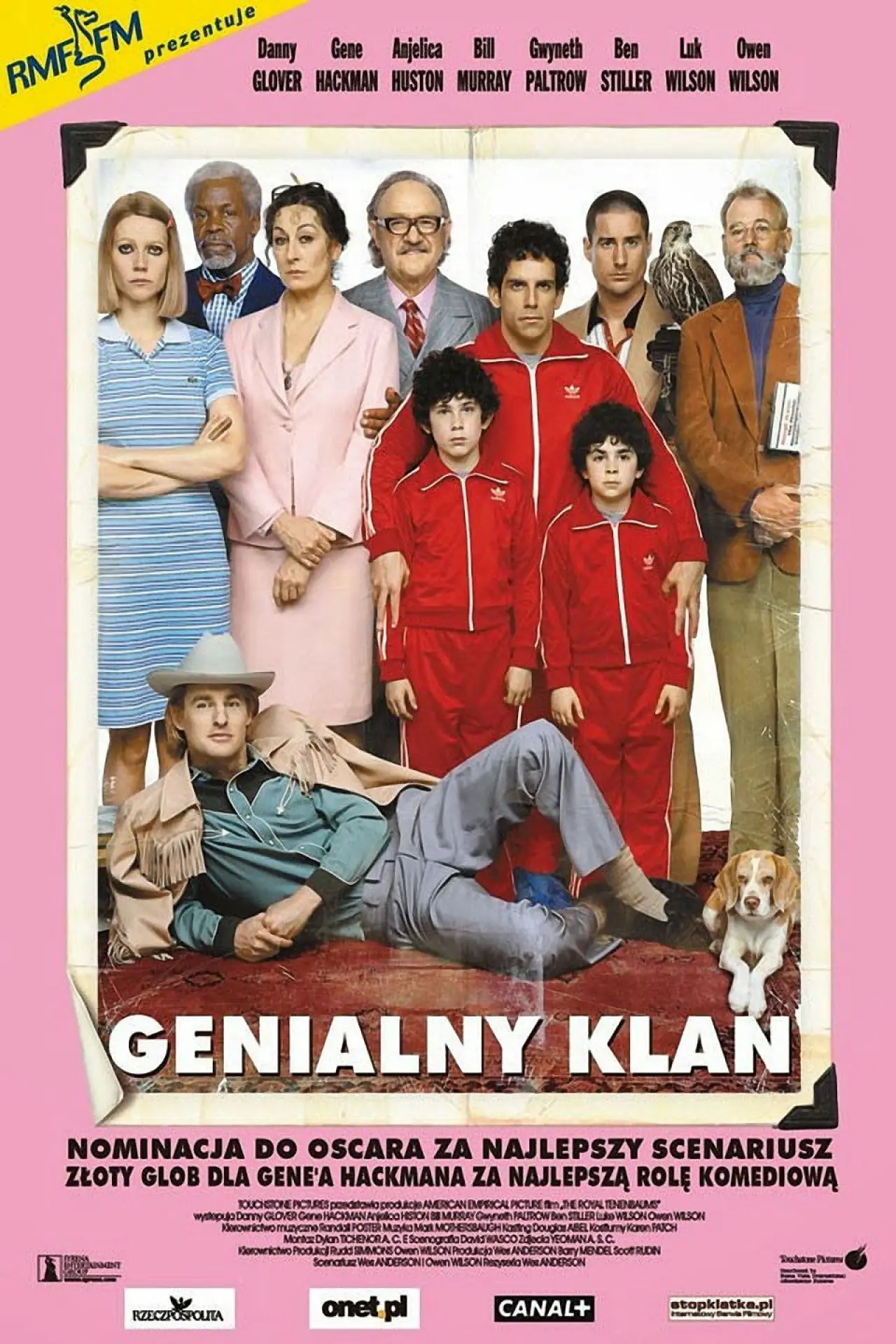 Plakat filmowy "Genialny klan"