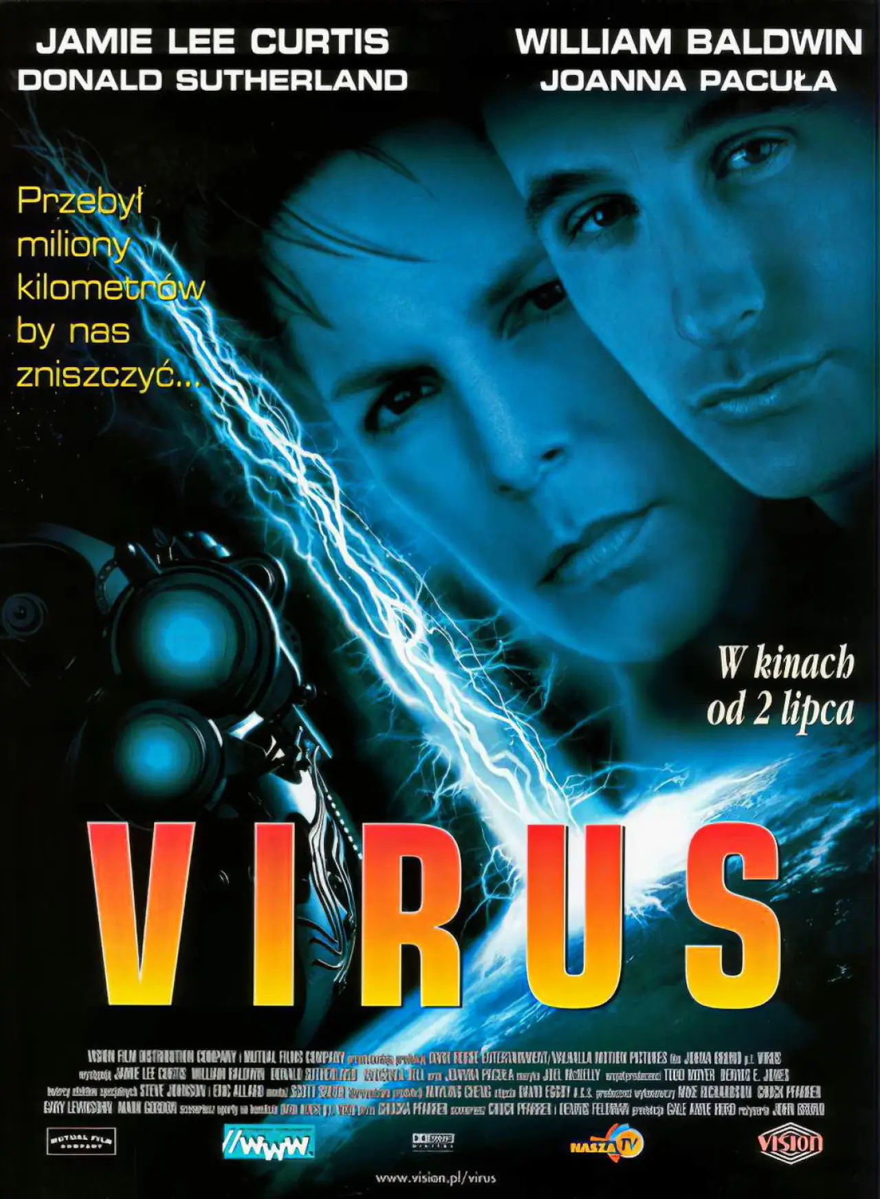 Plakat filmowy "Wirus"