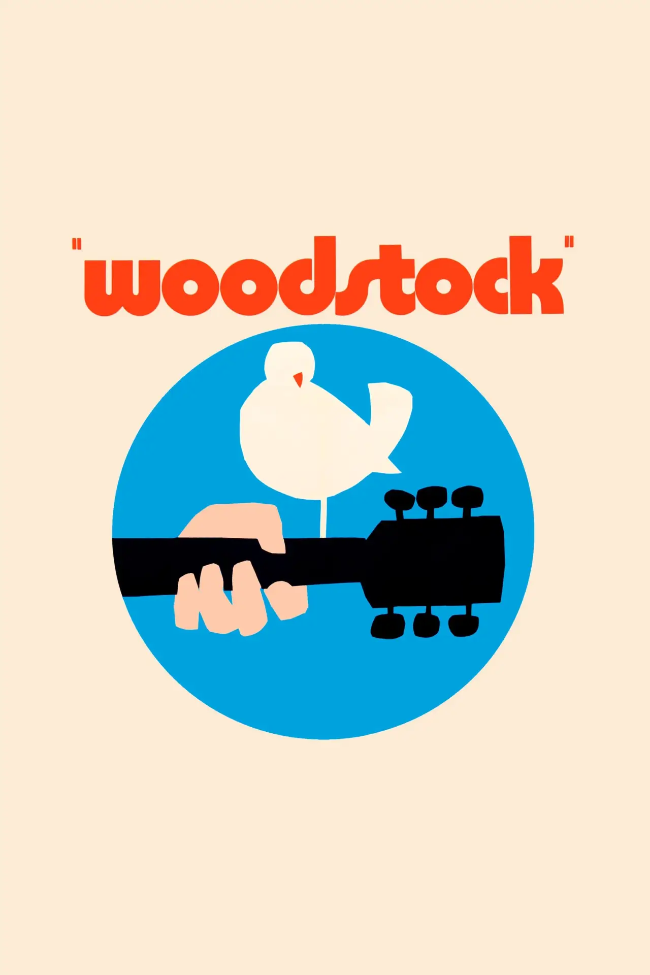 Plakat filmowy "Woodstock"