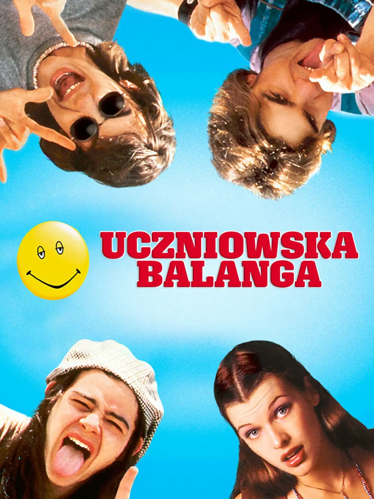 Plakat filmowy "Uczniowska balanga"