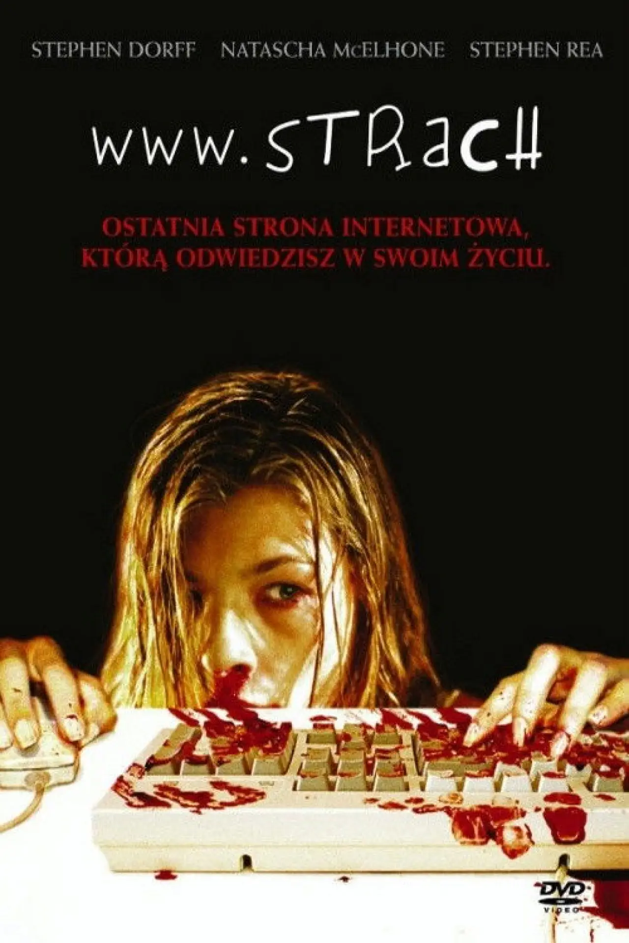 Plakat filmowy "www.strach"