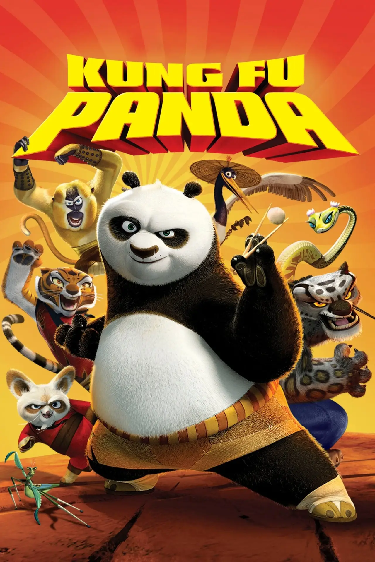 Plakat filmowy "Kung Fu Panda"