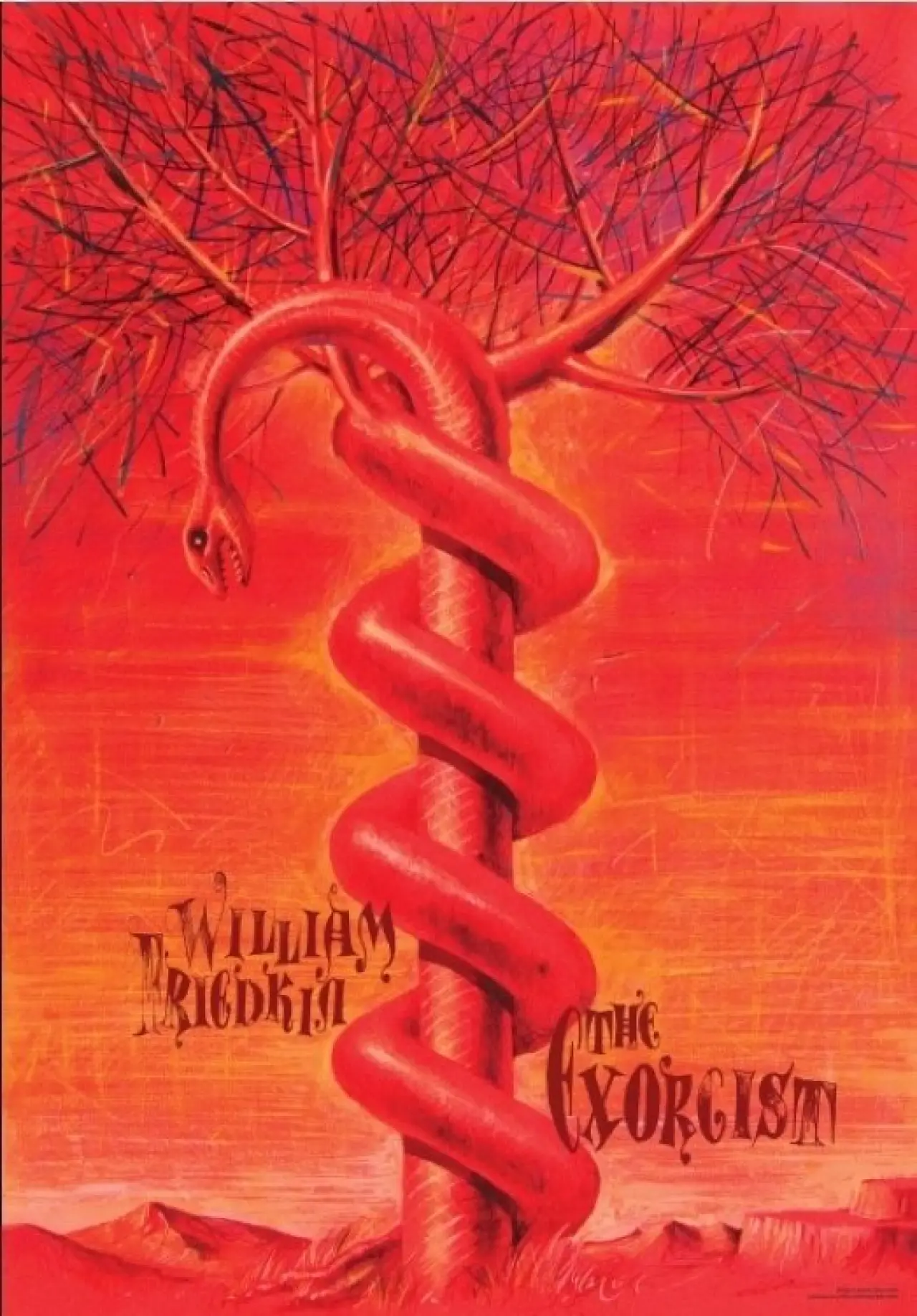 Plakat filmowy "Egzorcysta"