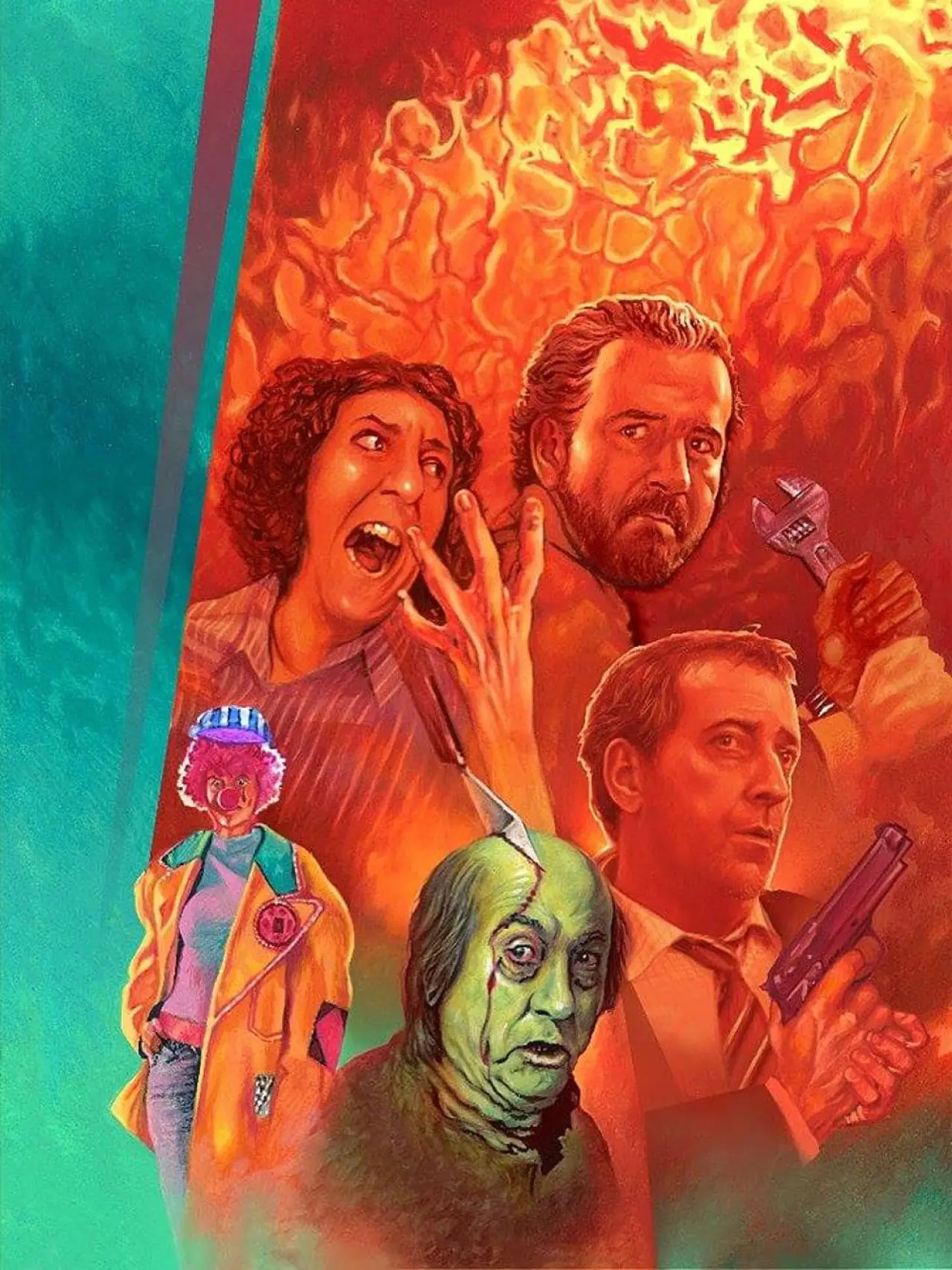 Plakat filmowy "Zbrodnia ferpekcyjna"