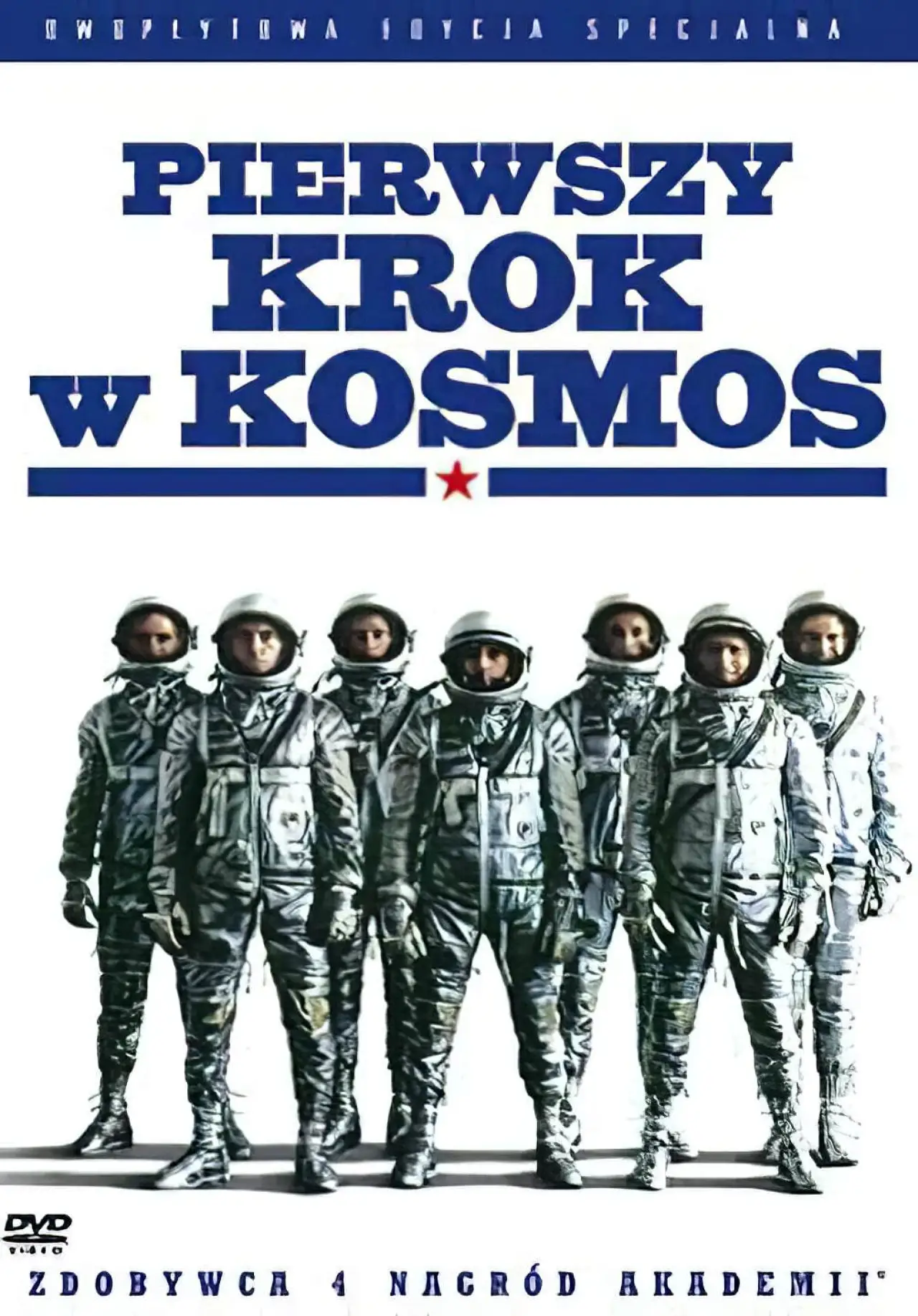 Plakat filmowy "Pierwszy krok w kosmos"