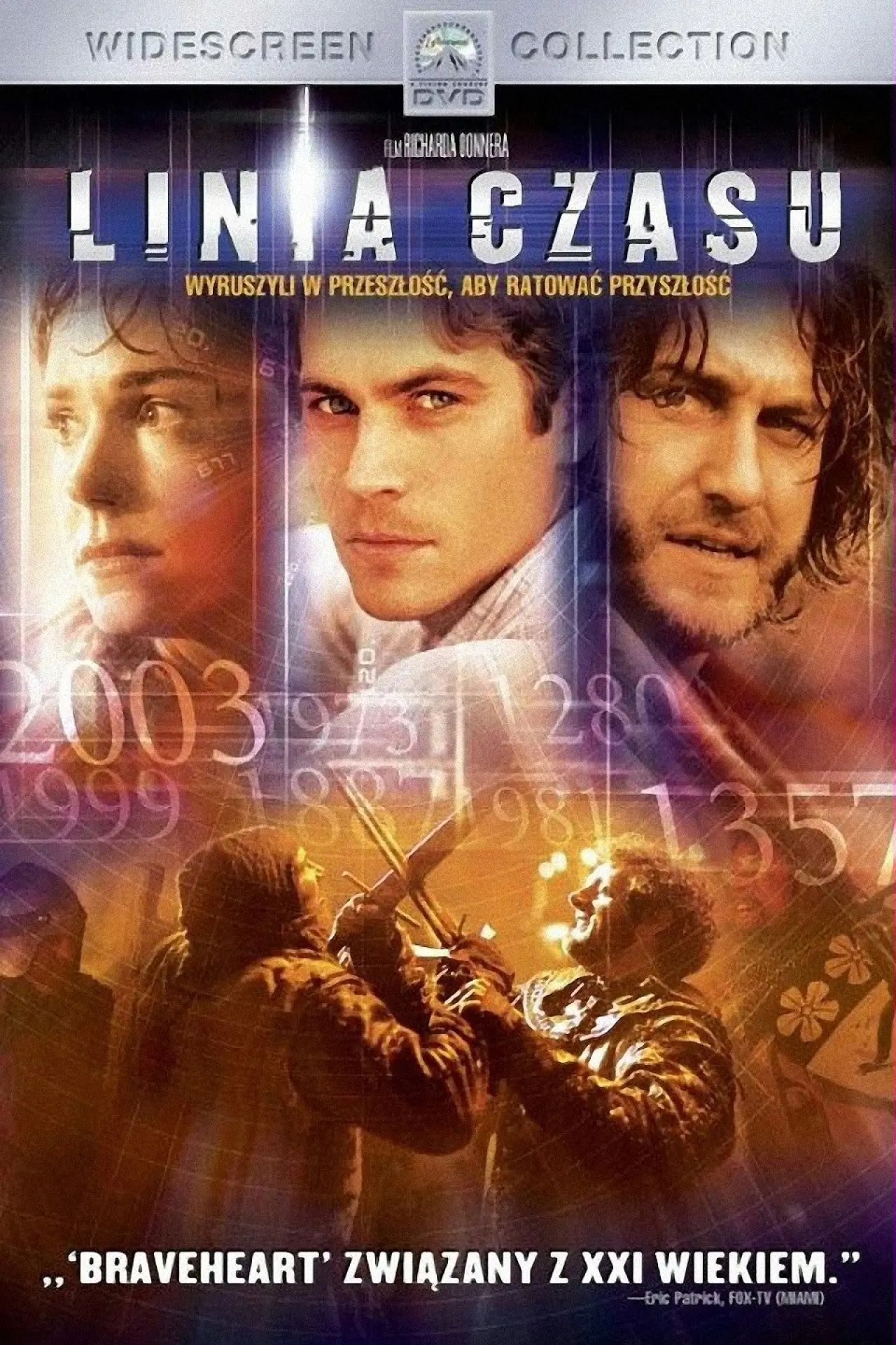Plakat filmowy "Linia Czasu"