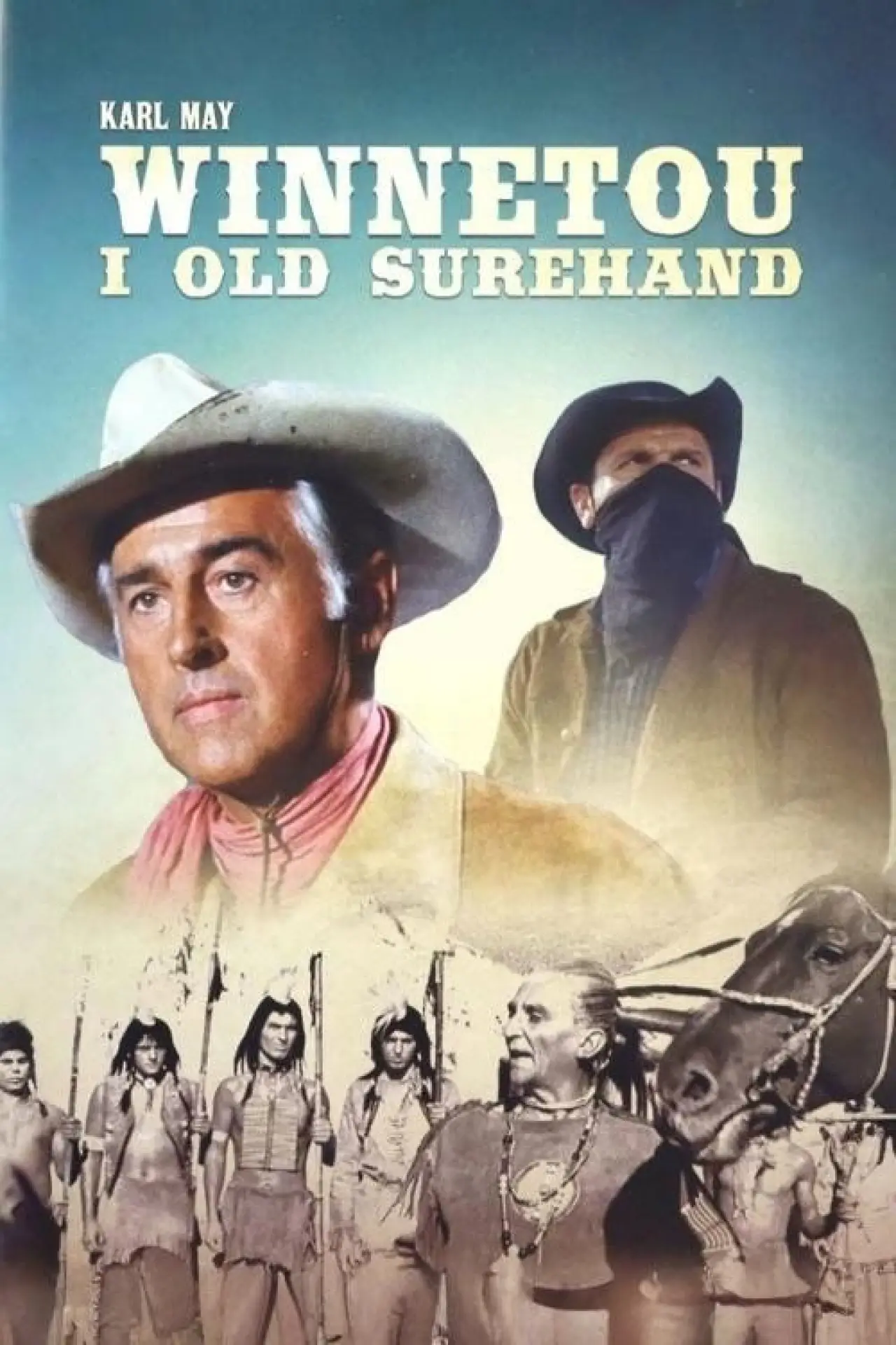 Plakat filmowy "Winnetou i Old Surehand"