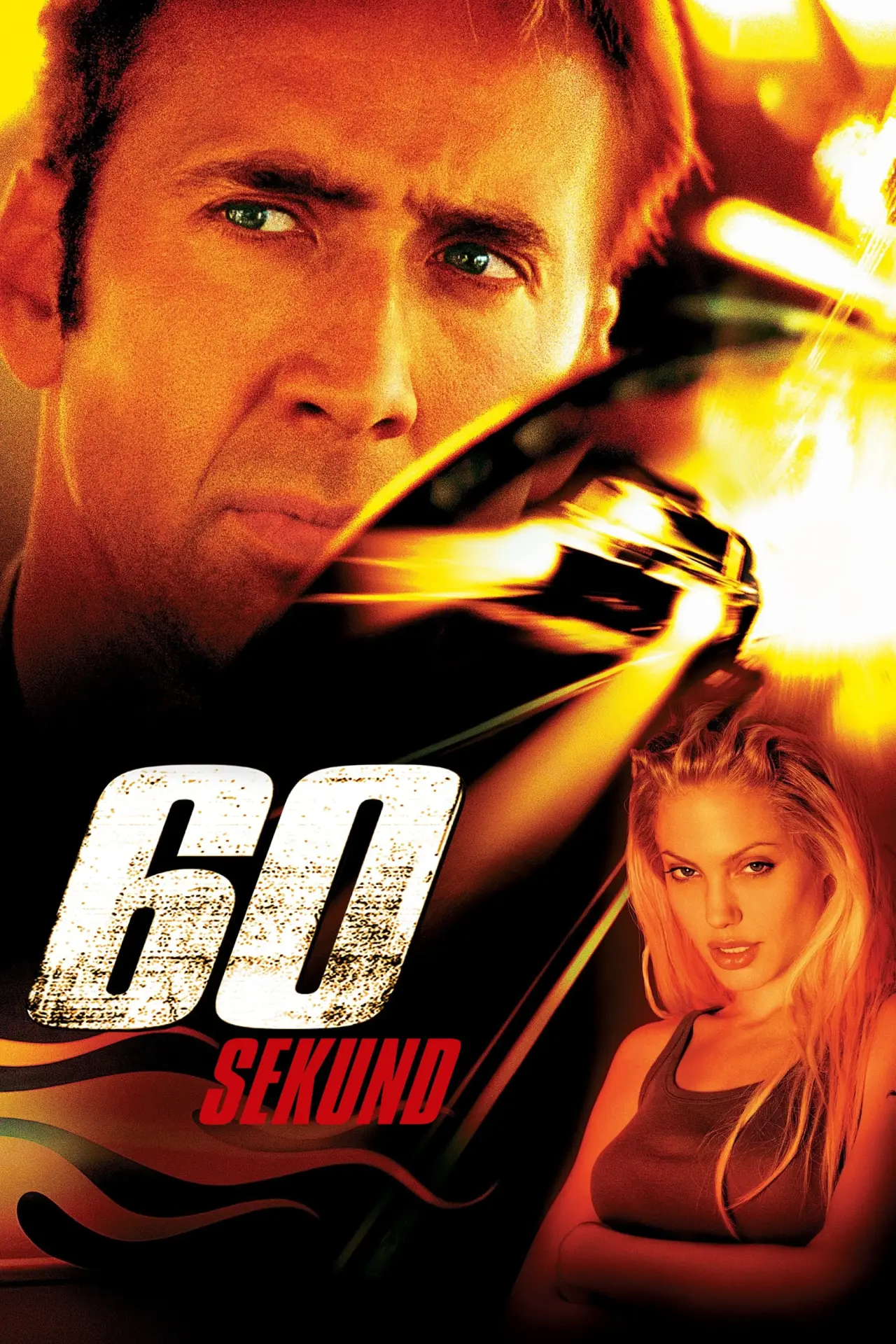 Plakat filmowy "60 sekund"
