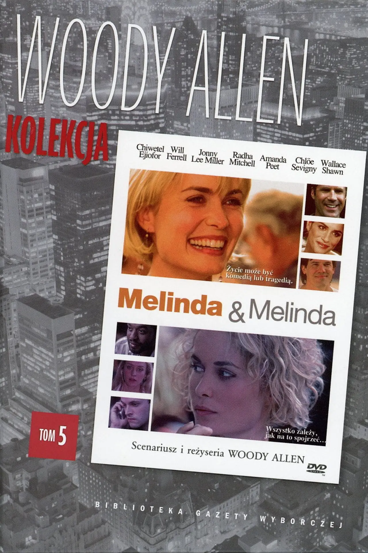 Plakat filmowy "Melinda i Melinda"